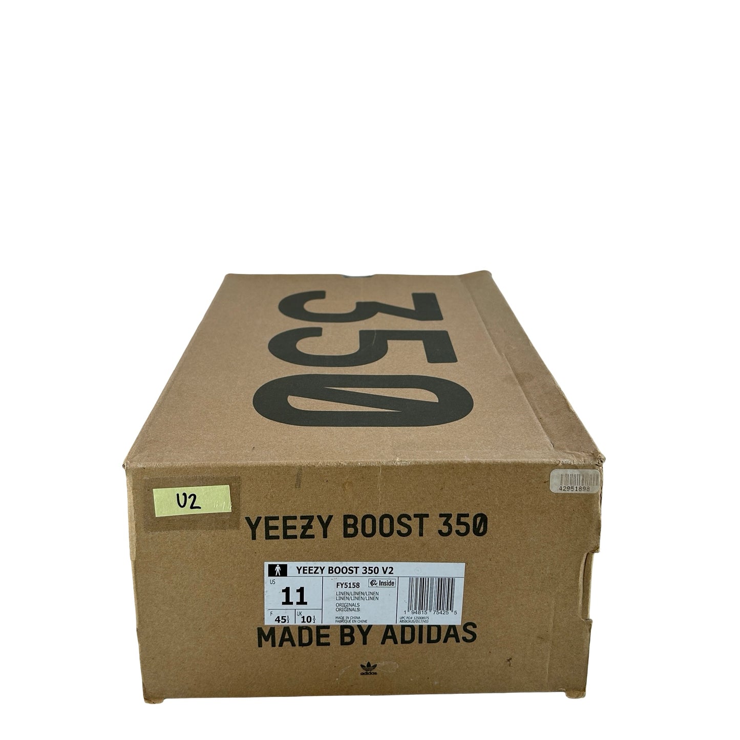 FY5158 Adidas Yeezy Boost 350 V2 Linen [USED] - 11 M (Used2)