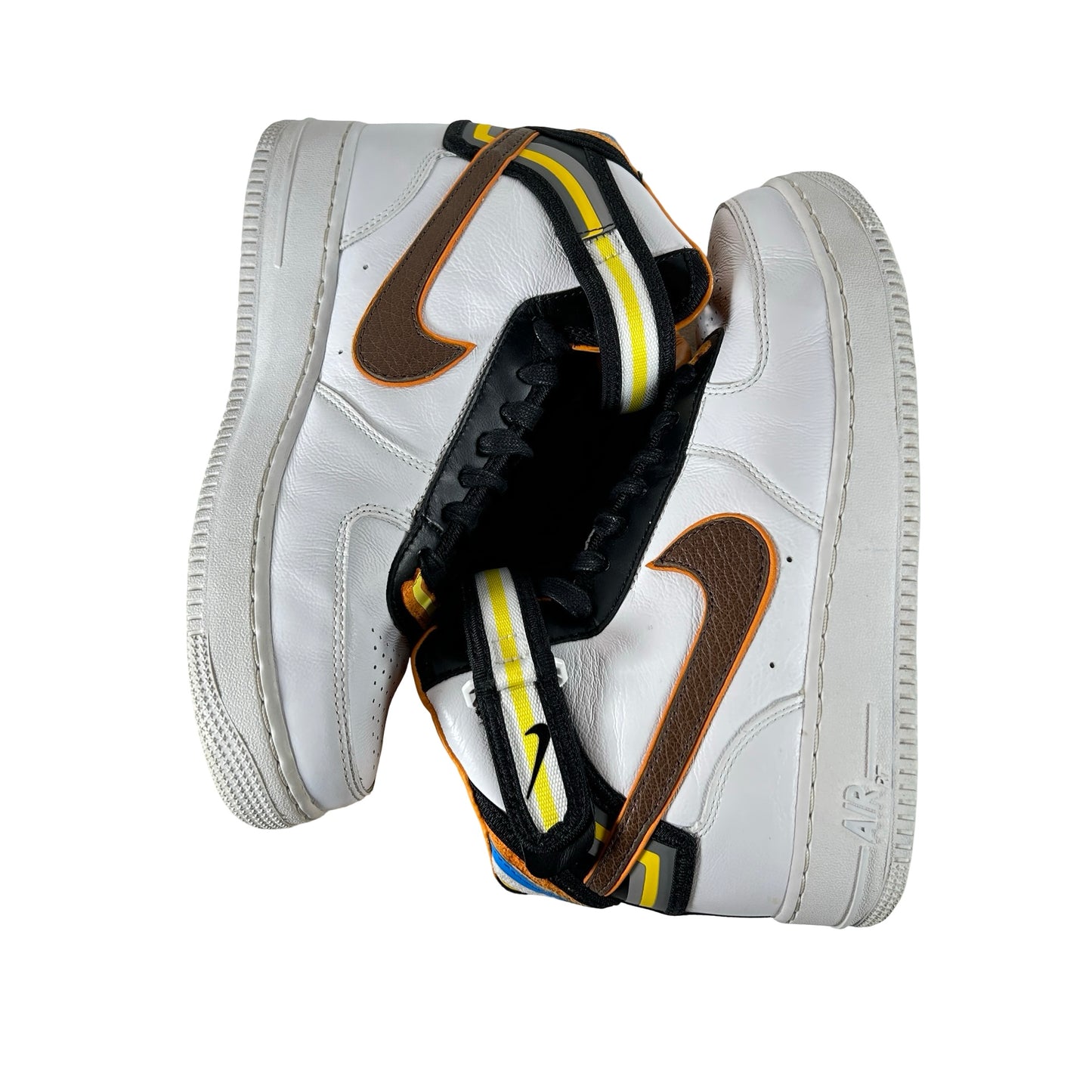677130 120 Nike Air Force 1 Mid Tisci White [USED] - 8 M (Used) (No Box)