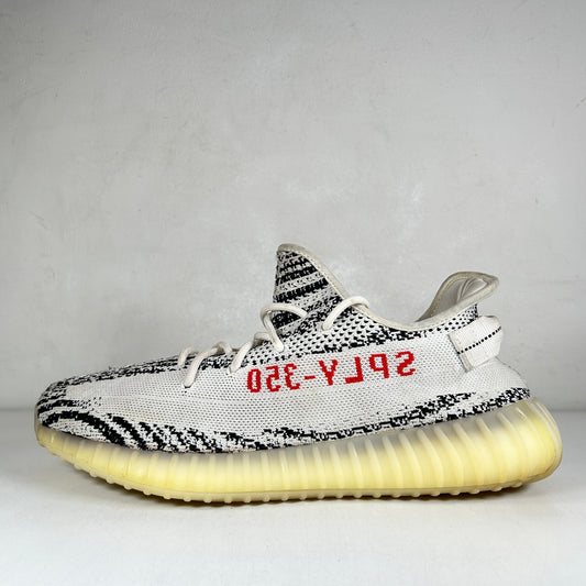 CP9654 Yeezy 350 V2 Zebra [USED] - 12 M (Used2) (Replace Box)