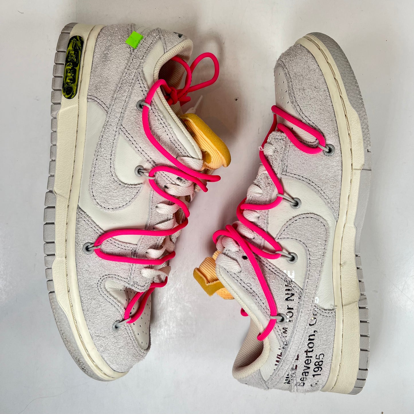 DJ0950 117 Nike Dunk Low Off-White Lot 17 [USED] - 8.5 M (Used)