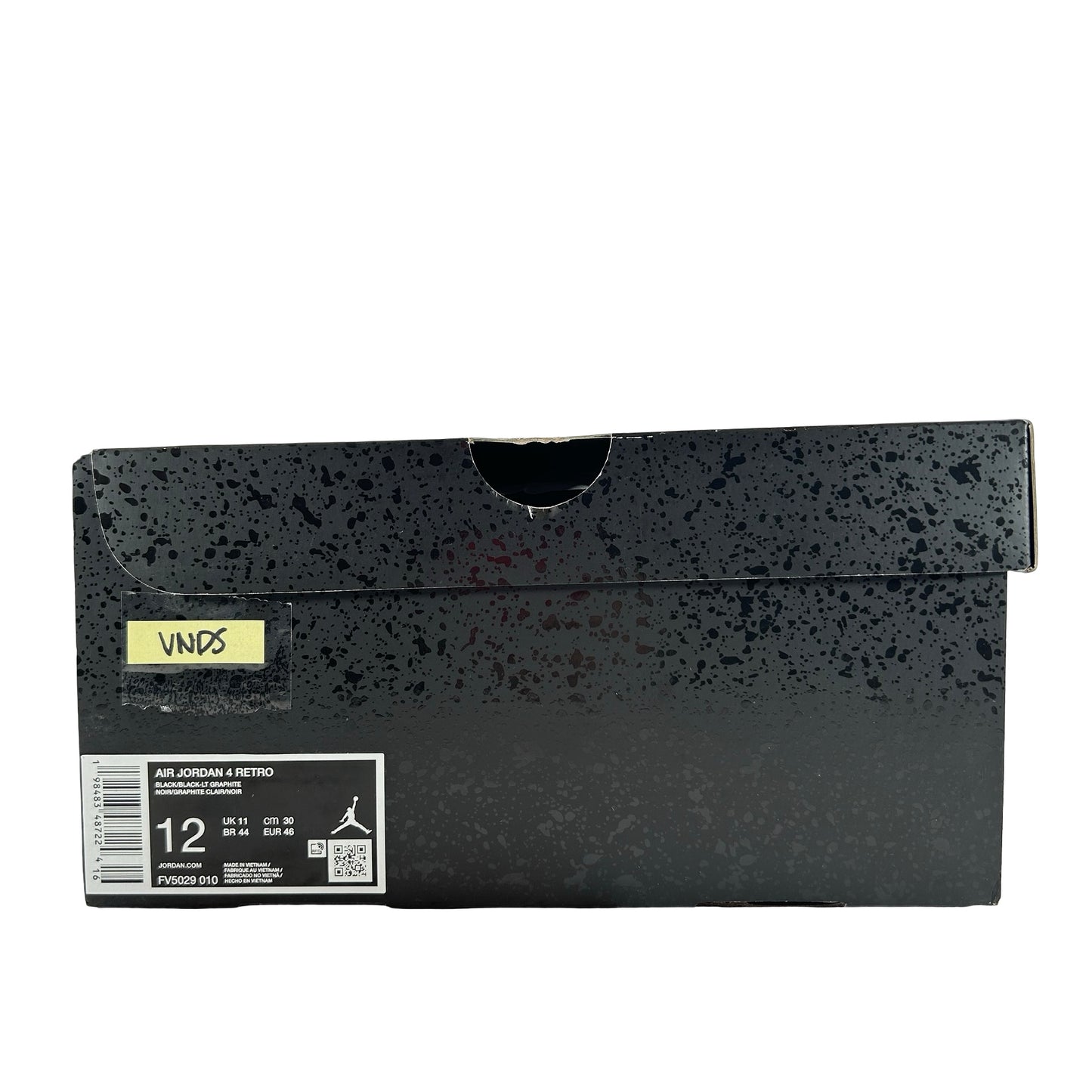 FV5029 010 Jordan 4 Retro Black Cat (2025) [USED] - 12 M (VNDS)