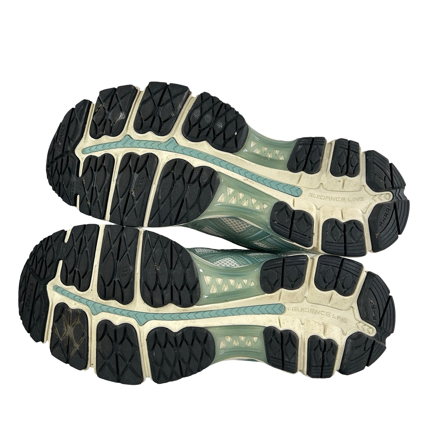 1203A675 100 ASICS Gel-Kayano 12.1 Kith Cream Sage [USED] - 9.5 M (Used)