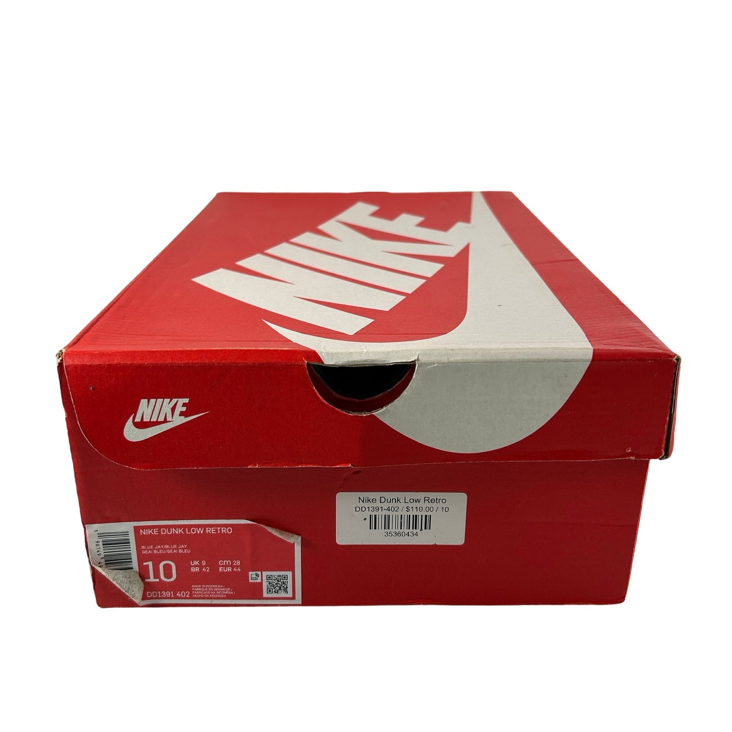 DD1391 402 Nike Dunk Low UCLA [USED] - 10 M (Used)