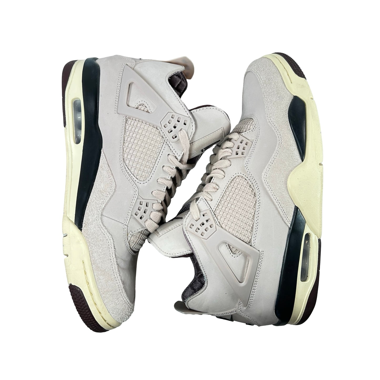 FZ4810 200 A Ma Maniére x Wmns Air Jordan 4 Retro 'Phantom' [USED] - 12 W (Used) (No Box)