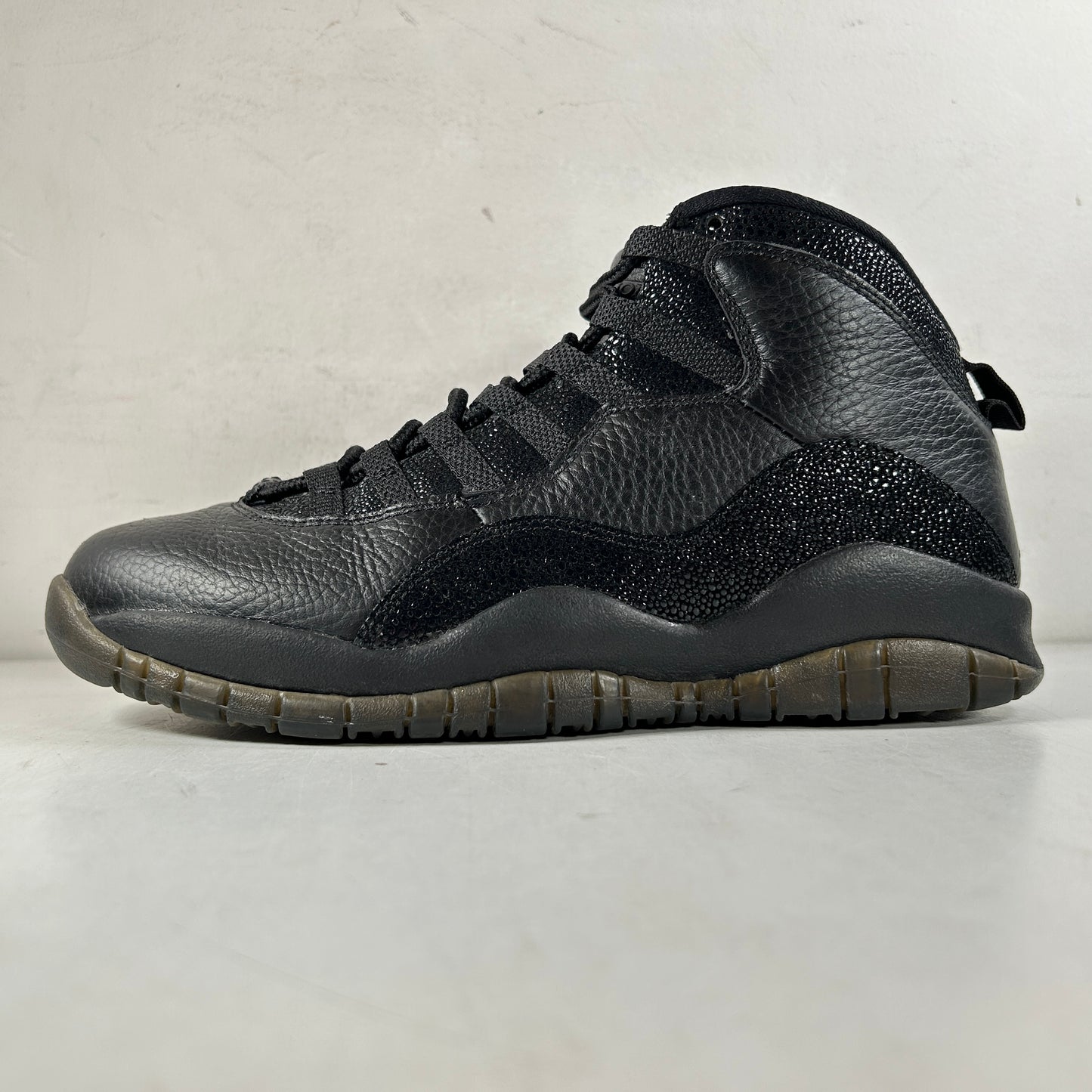 819955 030 Jordan 10 Retro Drake OVO Black [USED] - 8 M (Used) (No Box)