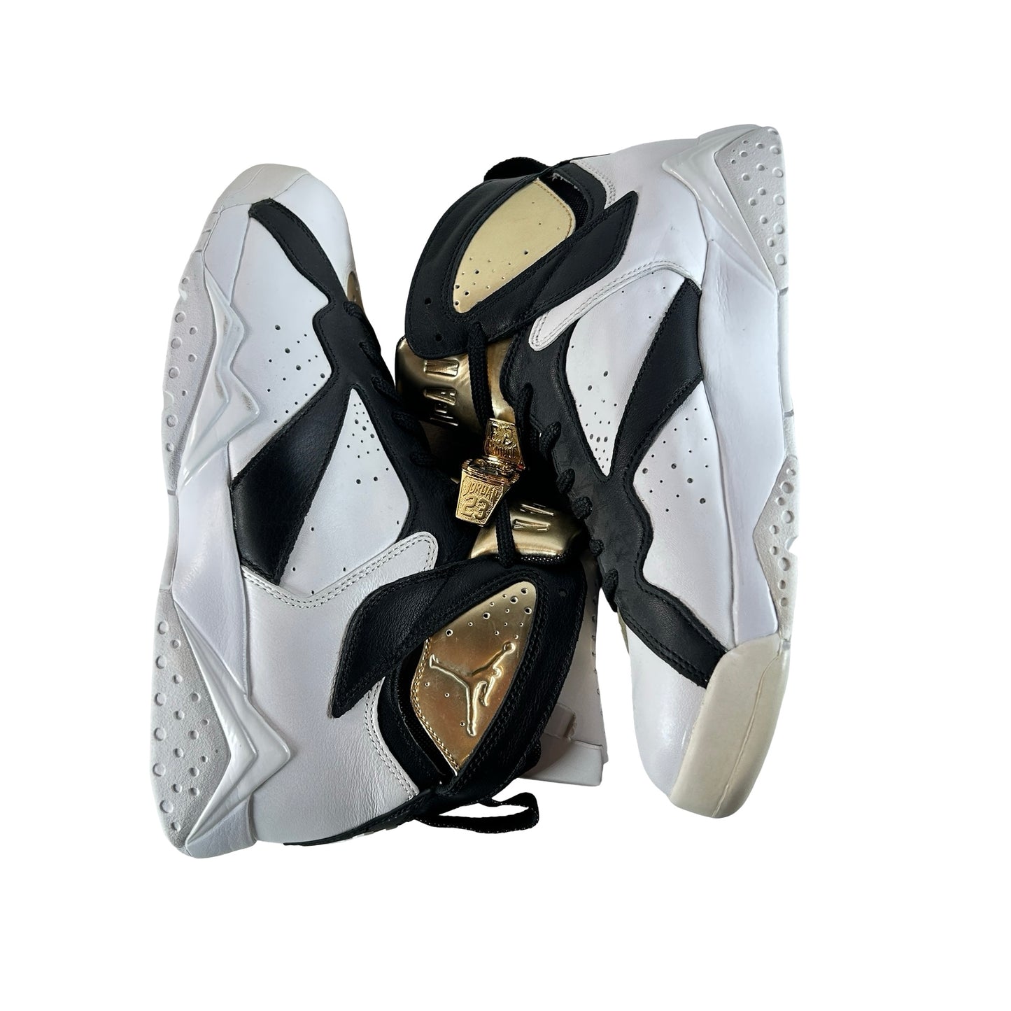 725093 140 Jordan 7 Retro Championship Pack Champagne - 9 M (Yellowing) (No Box)