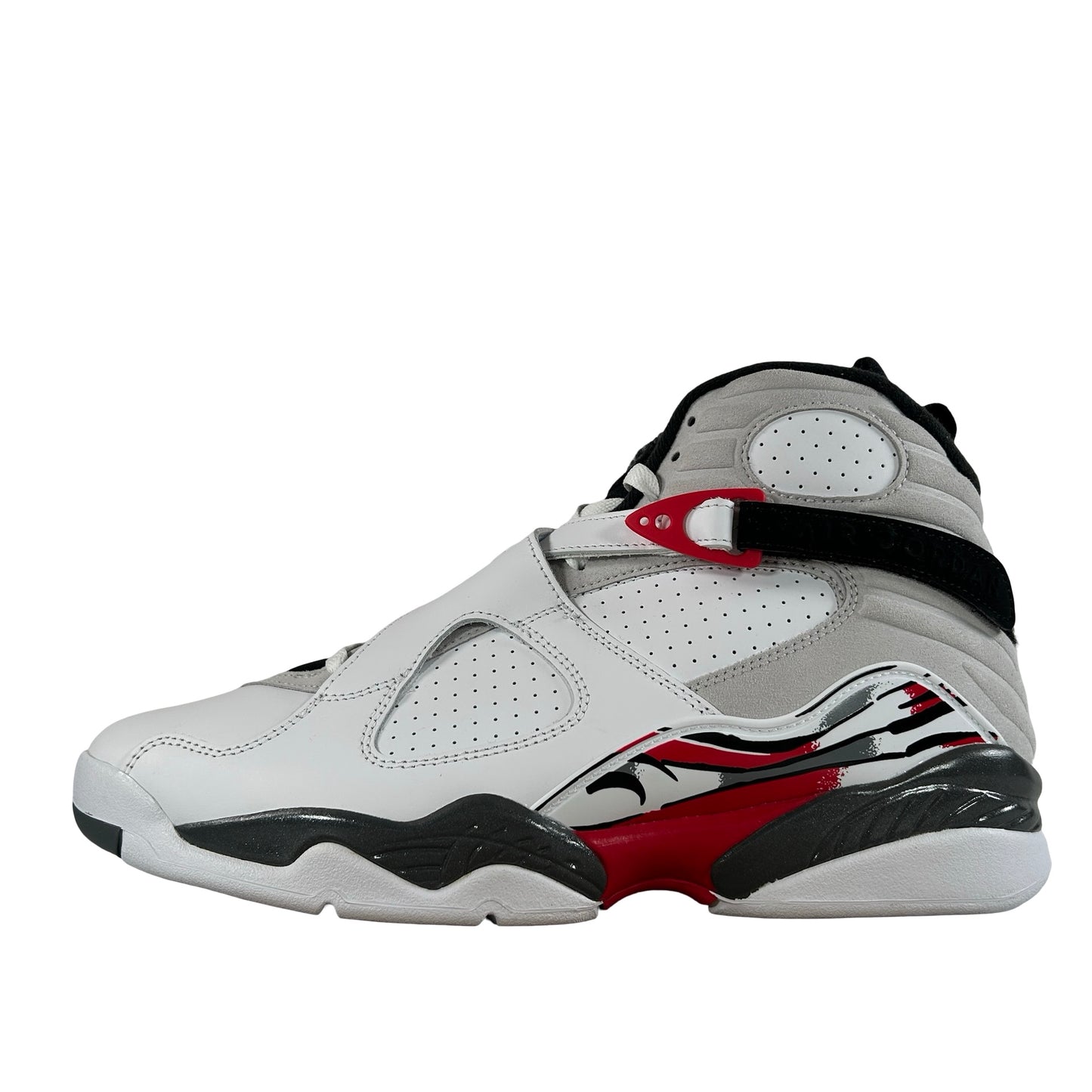 305381 100 Jordan 8 Retro White True Red (2025) [USED] - 10 M (VNDS)