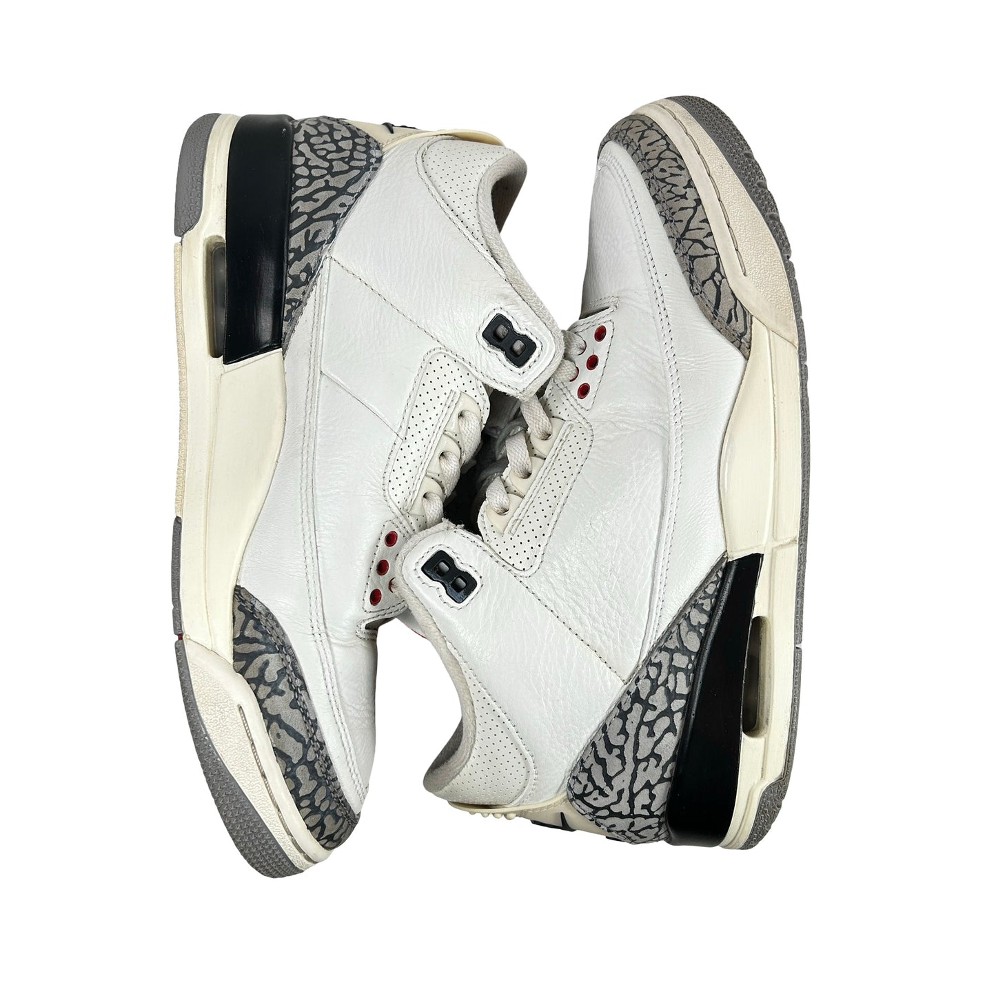 DN3707 100 Jordan 3 Retro White Cement Reimagined [USED] - 8.5 M (Used13)