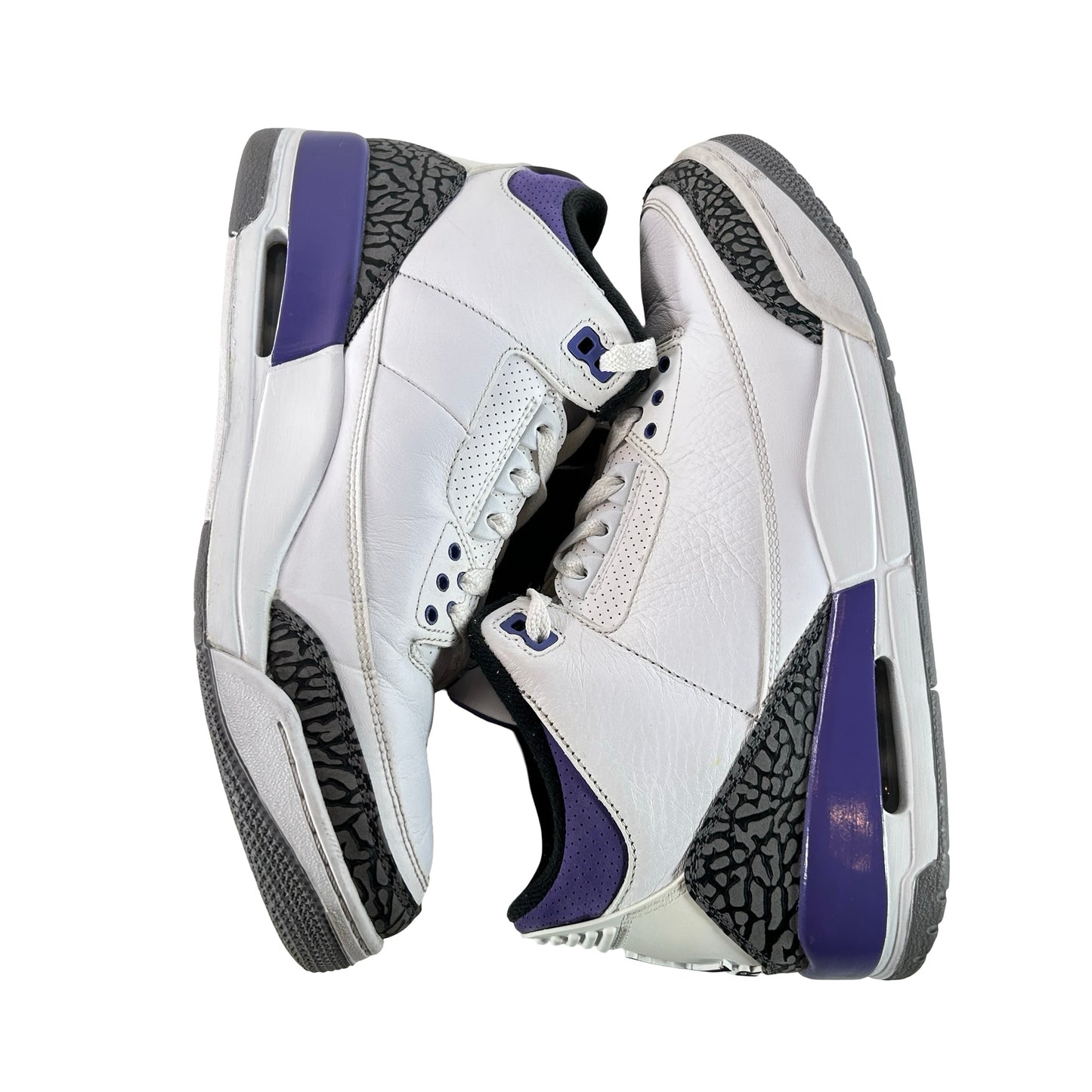 CT8532 105 Jordan 3 Retro Dark Iris [USED] - 10 M (Used2) (Replace Box2)