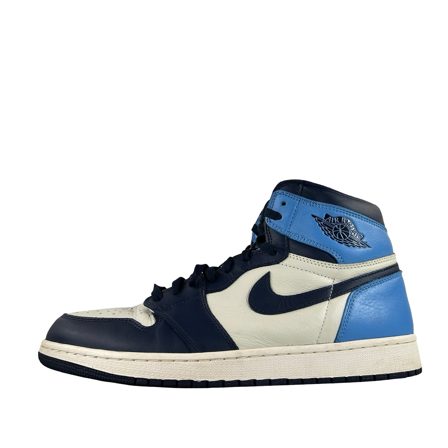555088 140 Jordan 1 Obsidian UNC [USED] - 12 M (Used2) (No Box2)