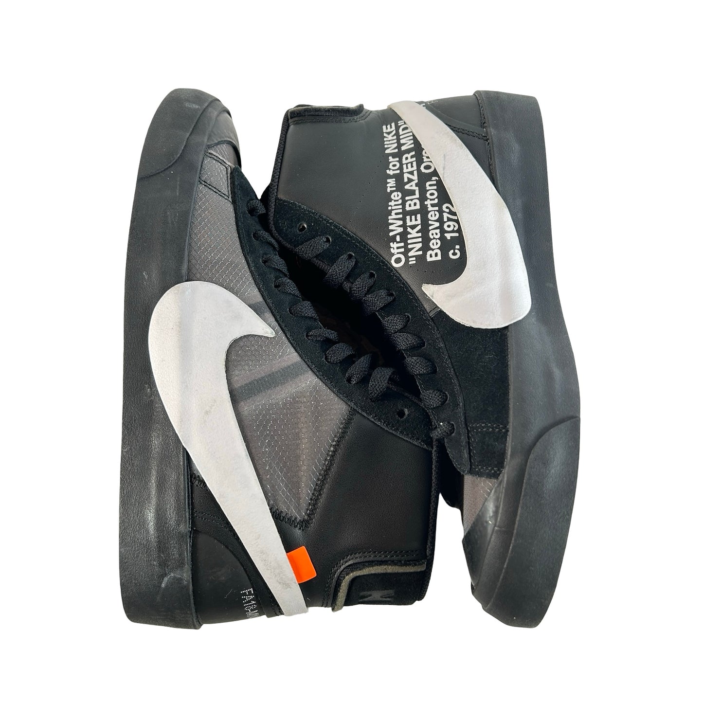 AA3832 001 Nike Blazer Off-White Black [USED] - 8.5 M (VNDS) (No Box)