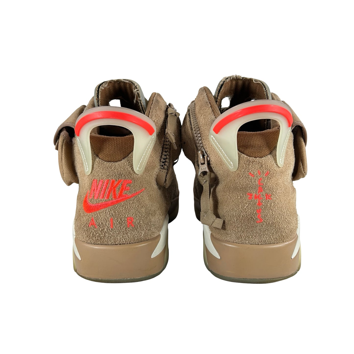 DH0690 200 Jordan 6 Retro Travis Scott British Khaki [USED] - 13 M (Used9)