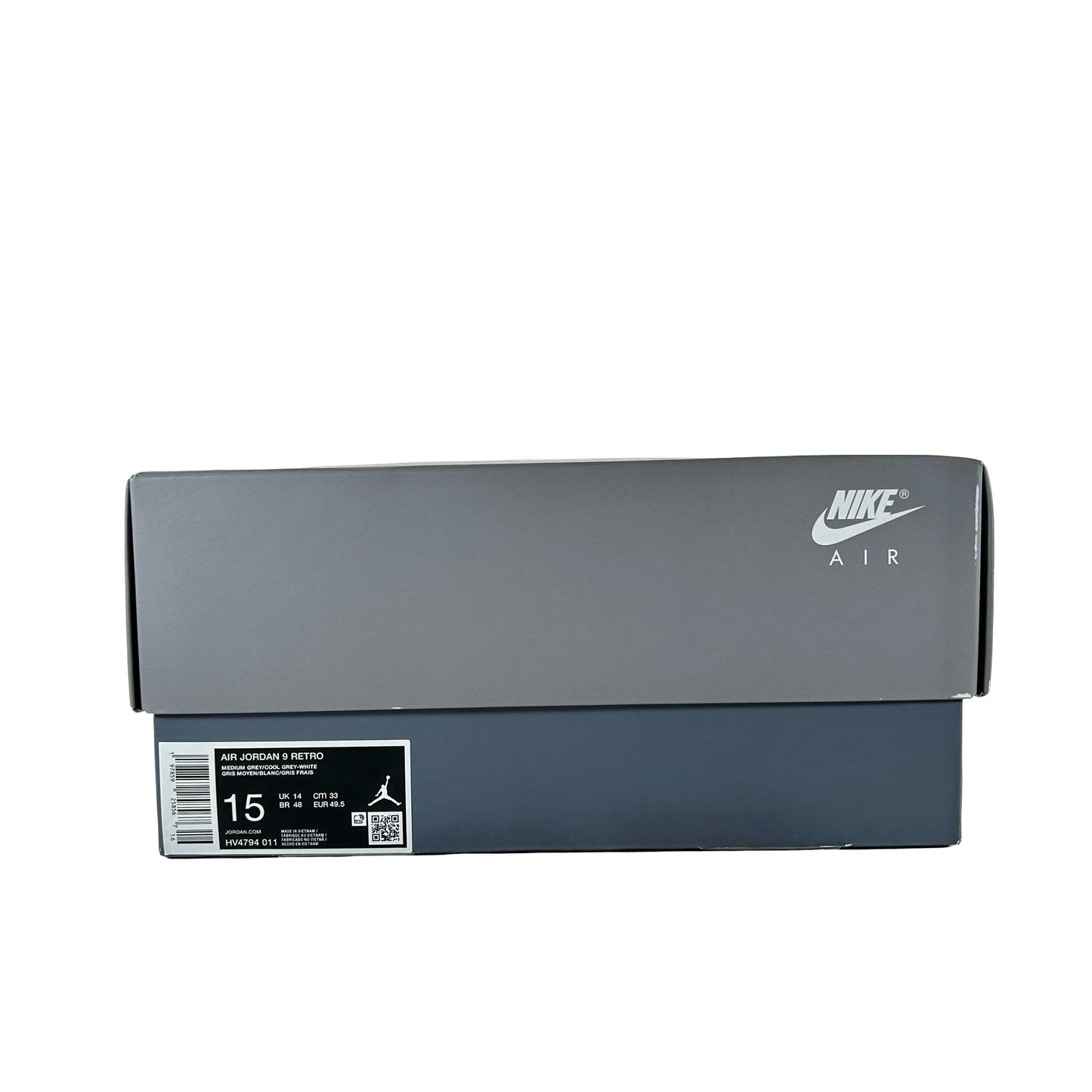 HV4794 011 Jordan 9 Retro Cool Grey (2025) [USED] - 15 M (Used)