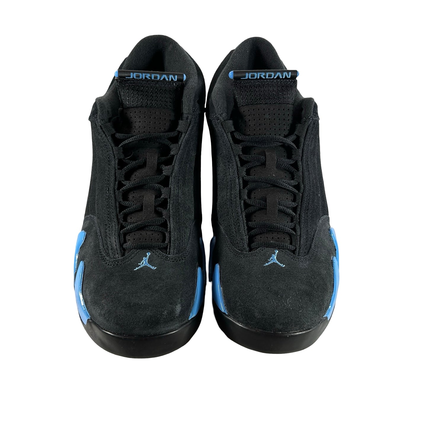 487471 007 Jordan 14 Retro Black University Blue (2026) [USED] - 12 M (Used4)