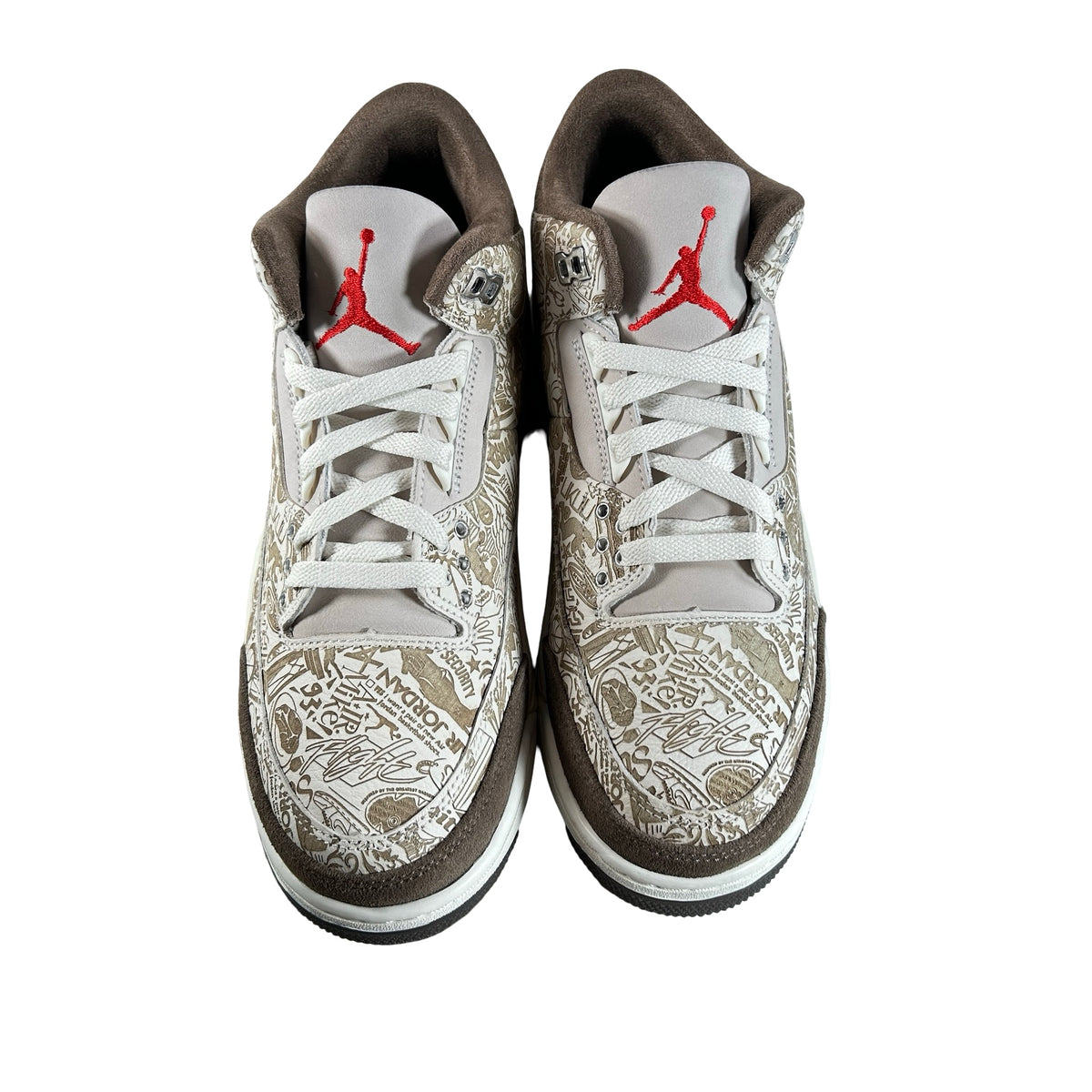 JA1369 001 Air Jordan 3 Retro Laser Palomino [USED] - 9 M (Used)