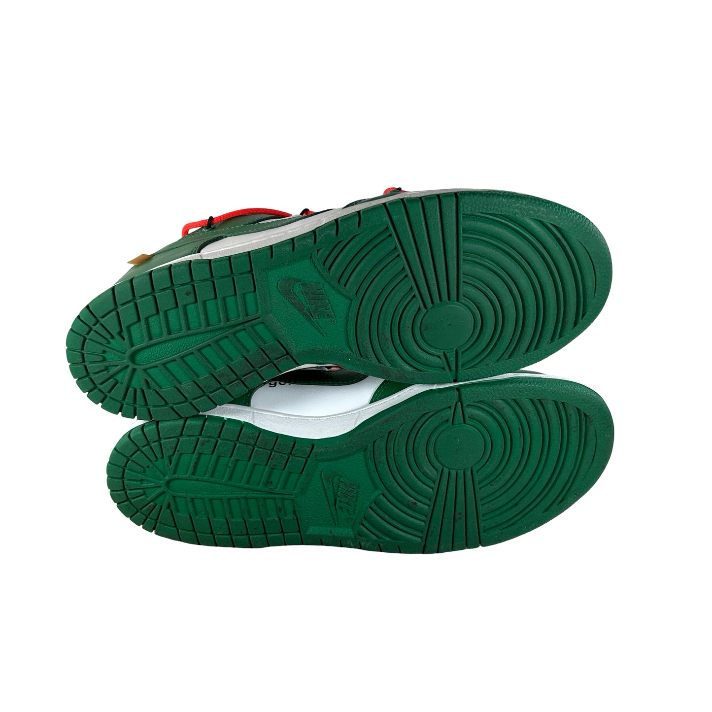 CT0856 100 Nike Dunk Low Off-White Green [USED] - 9 M (Used2)