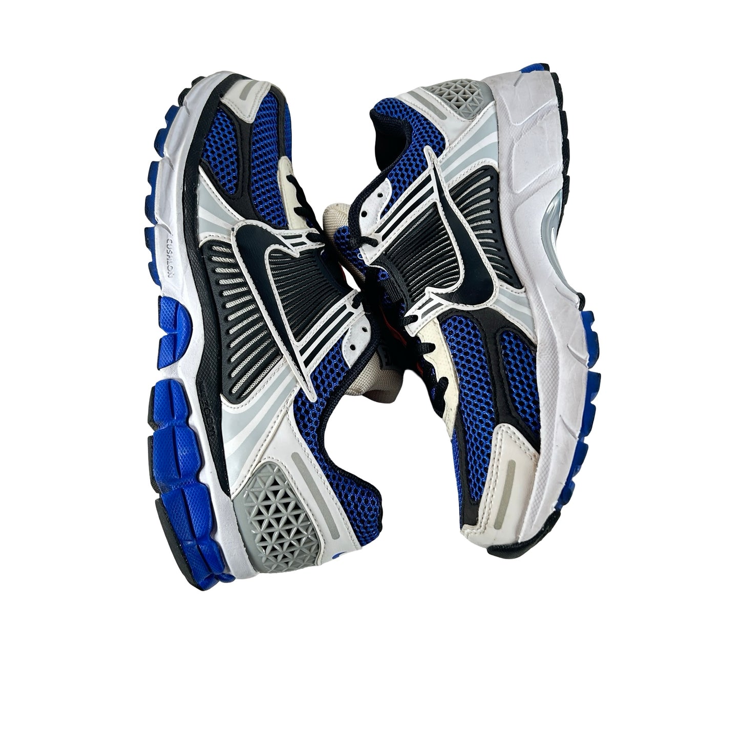CI1694 100 Nike Zoom Vomero 5 White Racer Blue Black [USED] - 8.5 M (Used) (No Box)