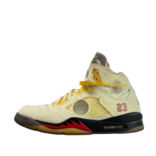 DH8565 100 Jordan 5 Off-White Sail [USED] - 14 M (Used) (No Label)