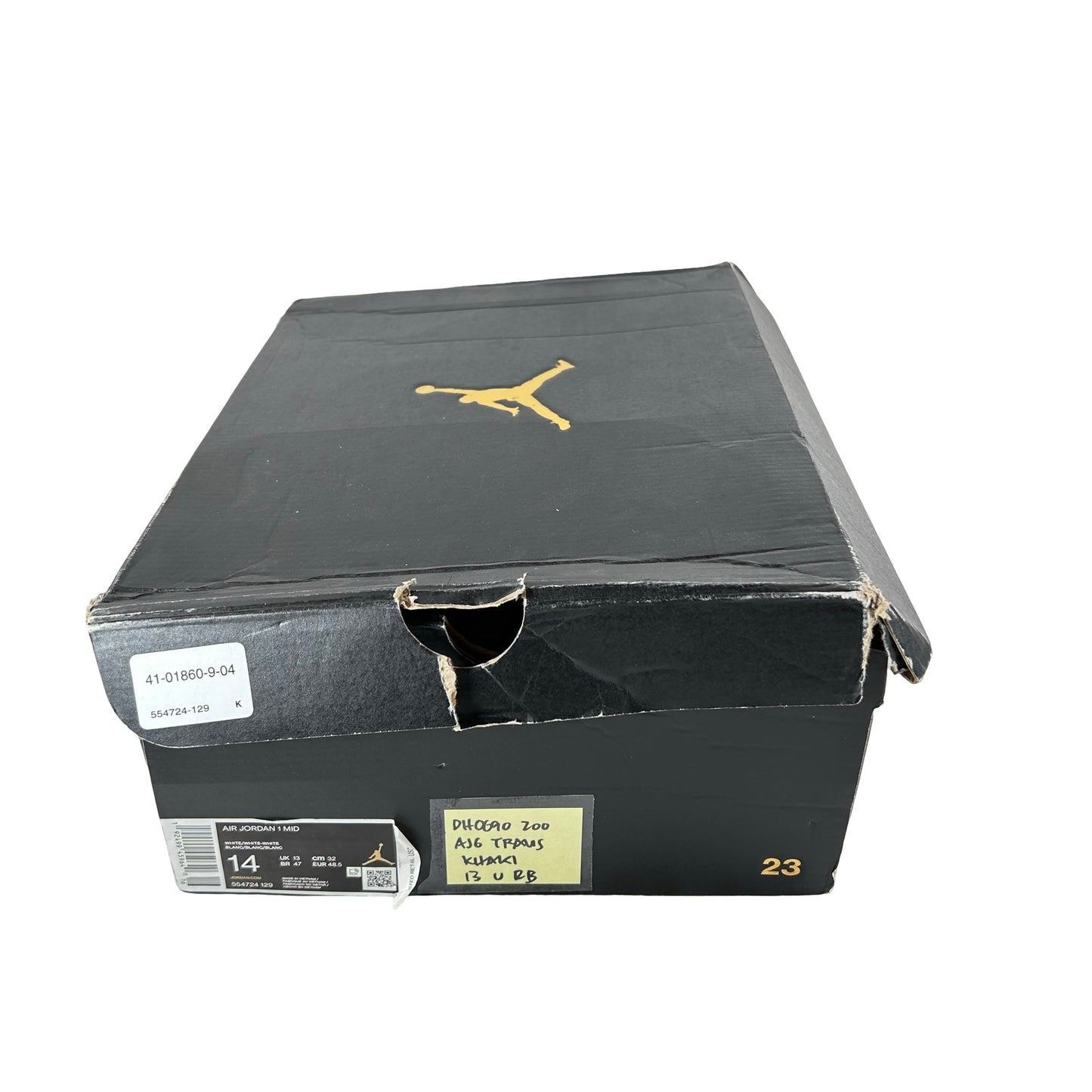 DH0690 200 Jordan 6 Retro Travis Scott British Khaki [USED] - 13 M (Used) (Replace Box)