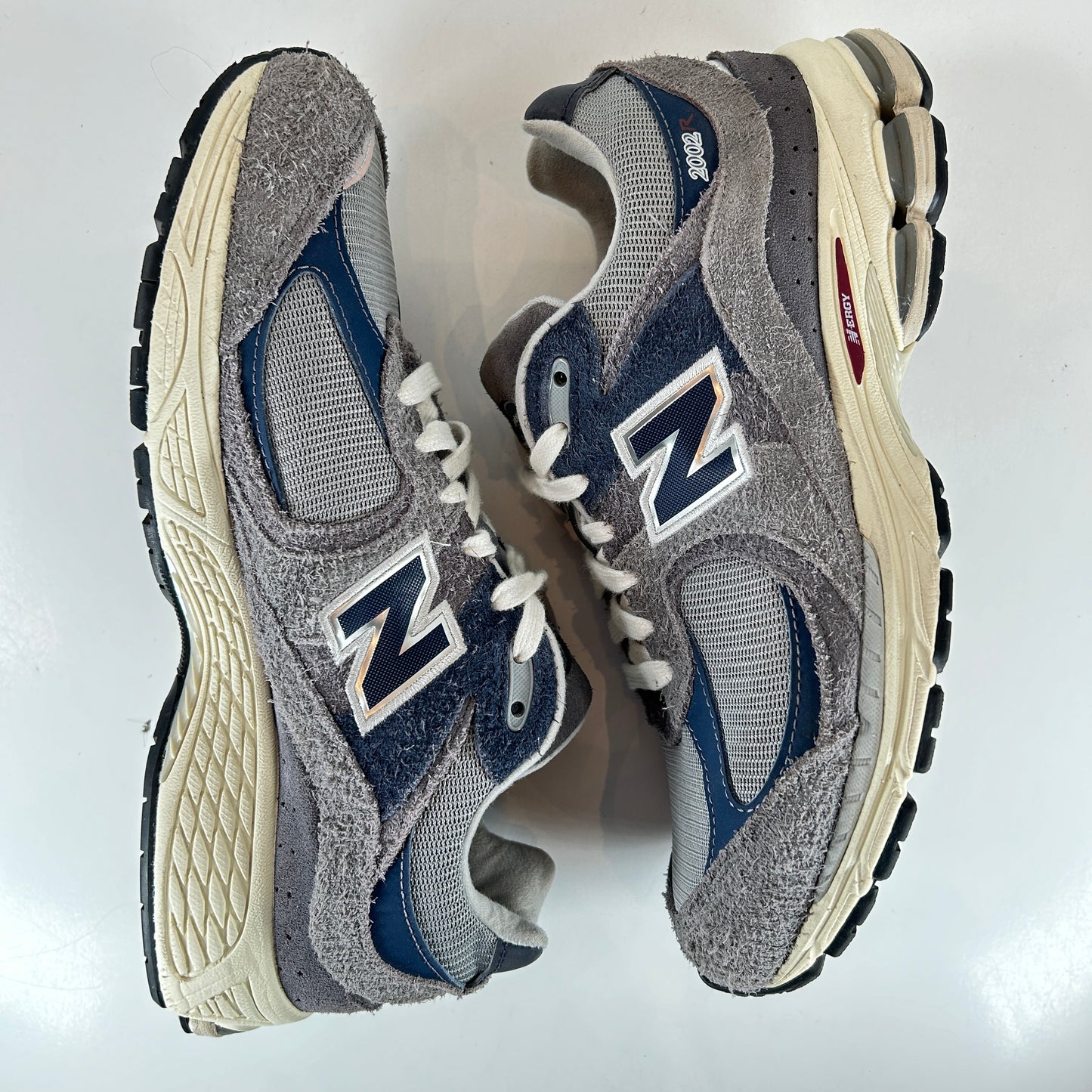 M2002REL New Balance 2002R Navy Castlerock [USED] - 9 M (Used)