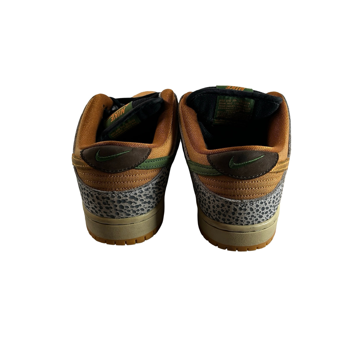 CD2563 002 Nike SB Dunk Low Safari [USED] - 7 M (Used)