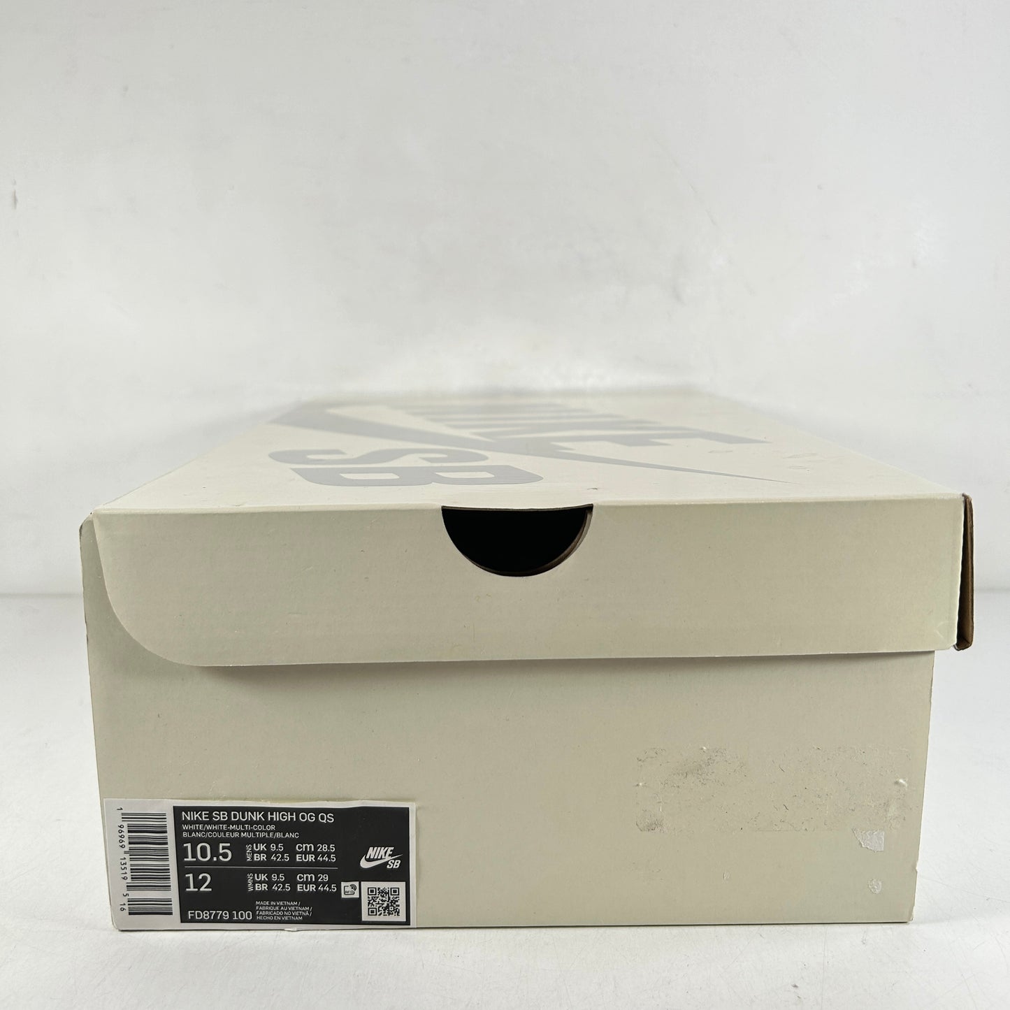 FD8779 100 Nike SB Dunk High Supreme Rammellzee [USED] - 10.5 M (Used)