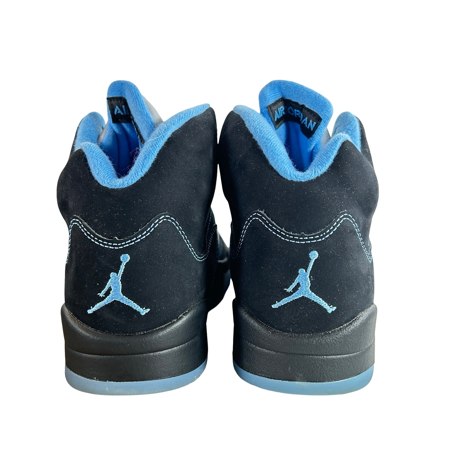 DD0587 008 Jordan 5 Retro Black University Blue (2026) [USED] - 8.5 M (Used)