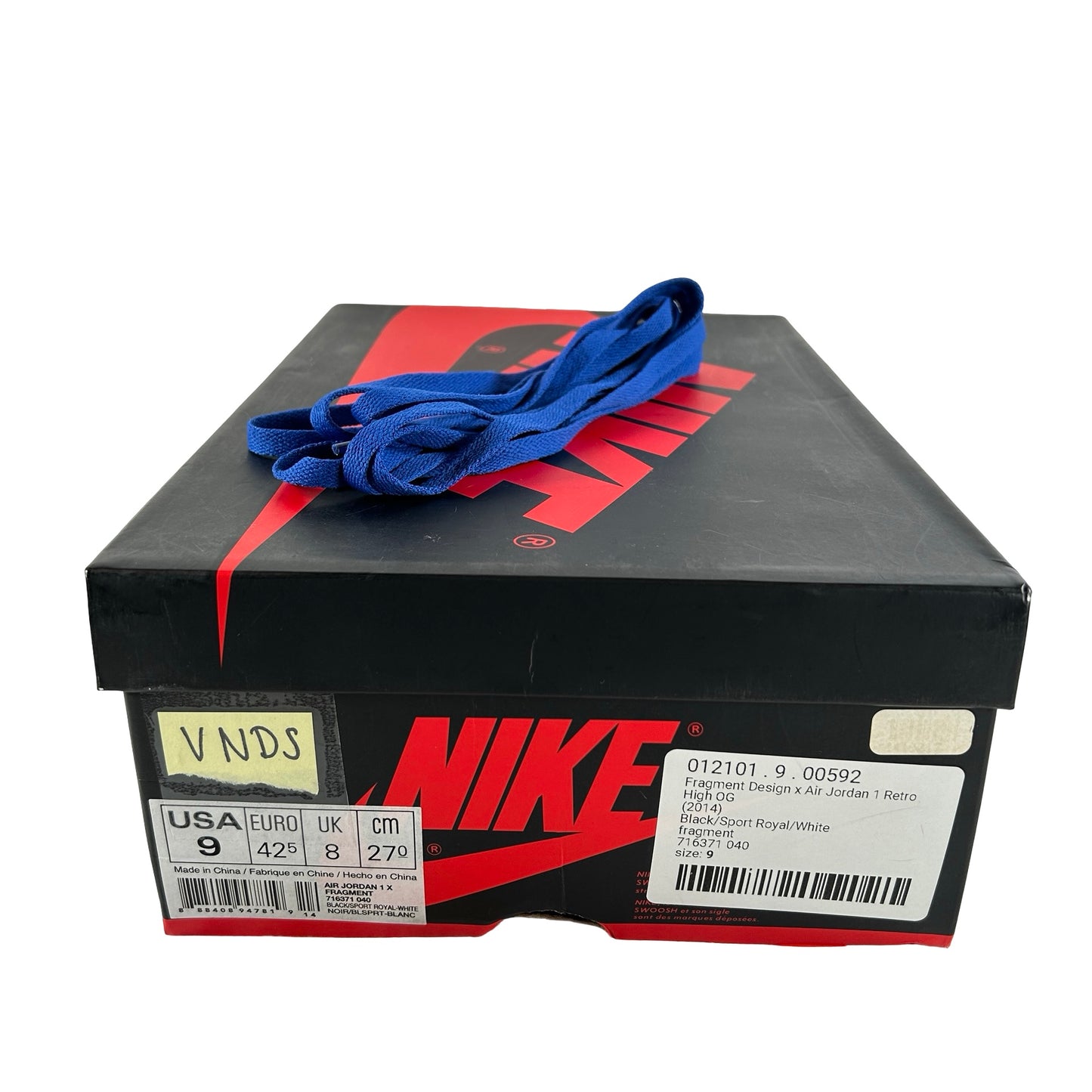 716371 040 Jordan 1 Retro High Fragment [USED] - 9 M (VNDS)