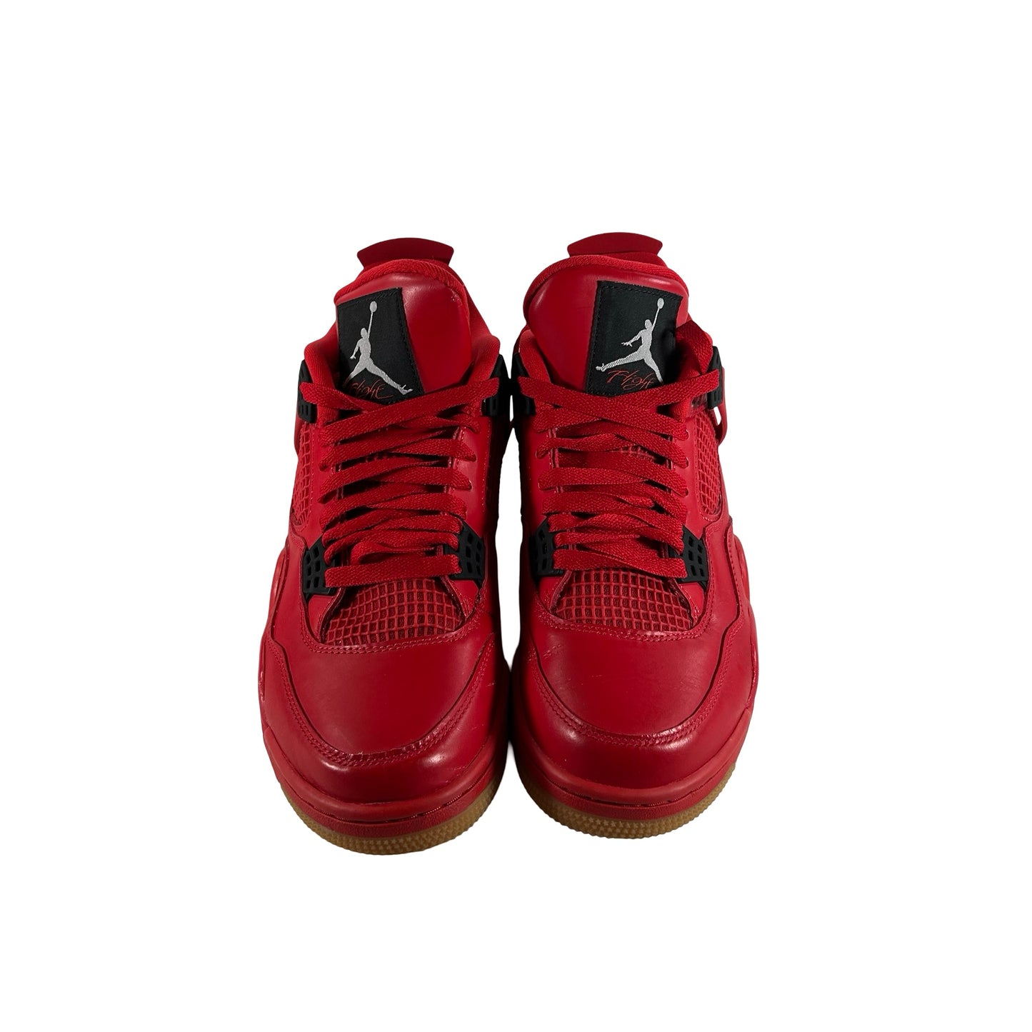 AV3914 600 Jordan 4 Retro Fire Red Singles Day (2018) (Women's) [USED] - 11 W (Used)