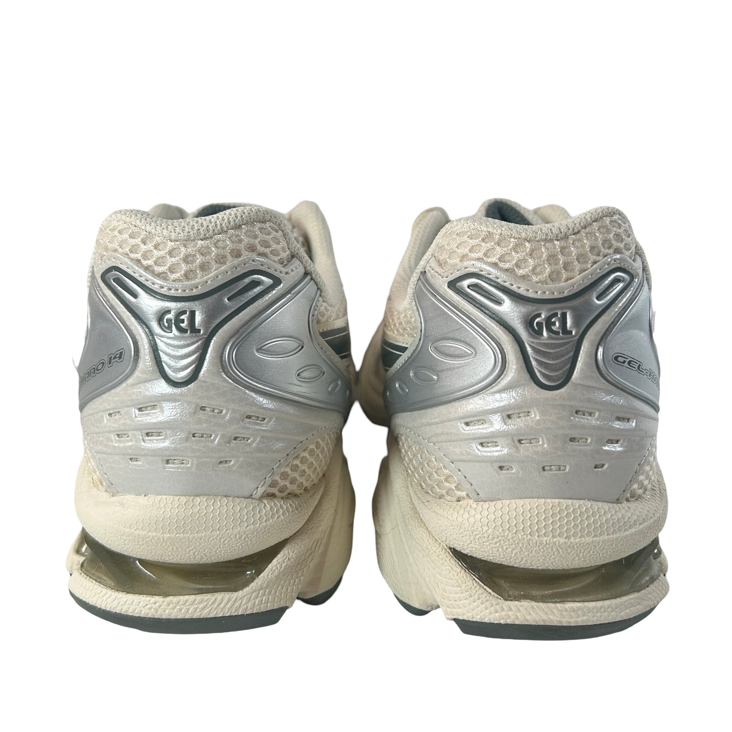 1201A019 200 ASICS Gel-Kayano 14 Birch Dark Pewter [USED] - 8 M (Used2)