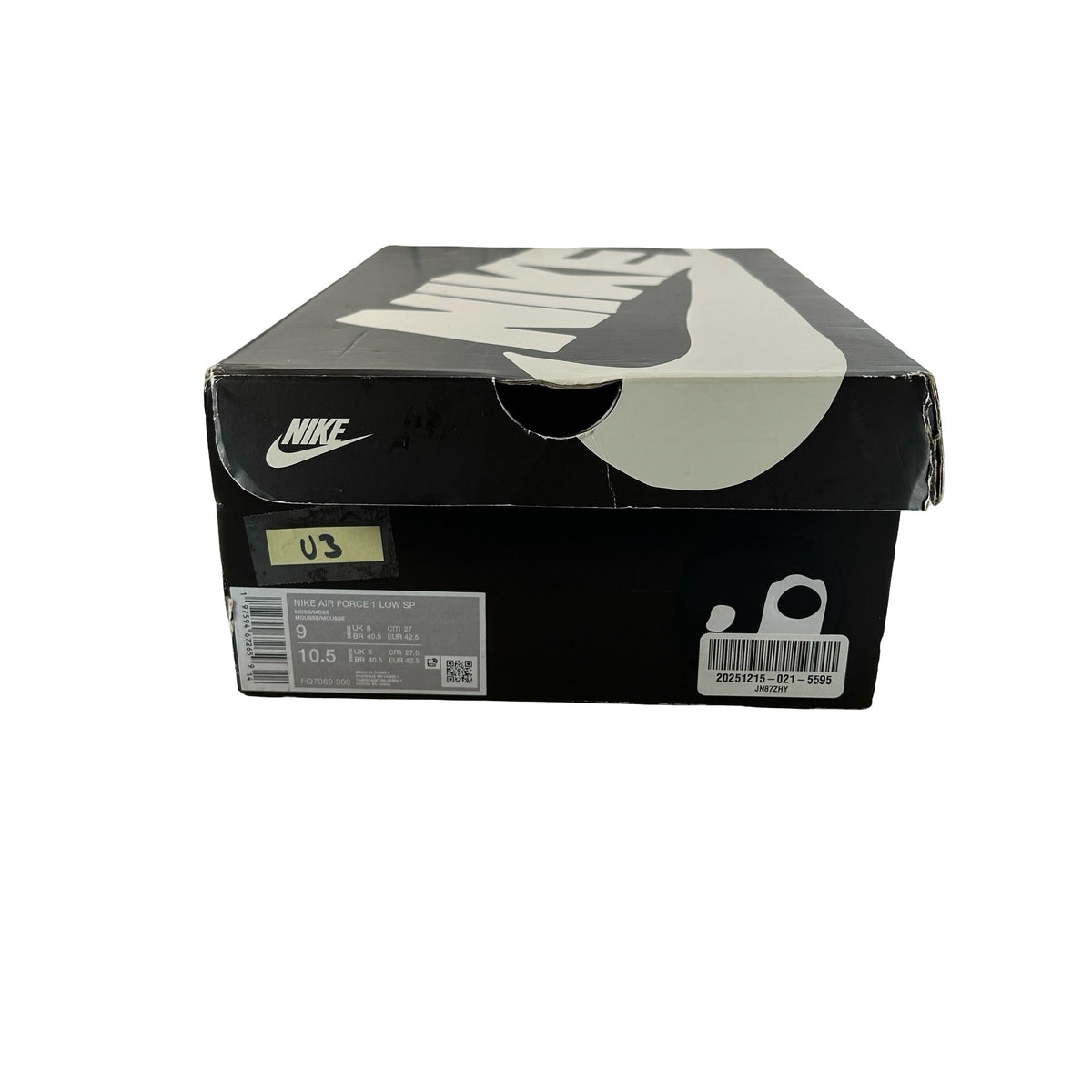 FQ7069 300 Nike Air Force 1 Low Cactus Plant Flea Market Moss [USED] - 9 M (Used3)