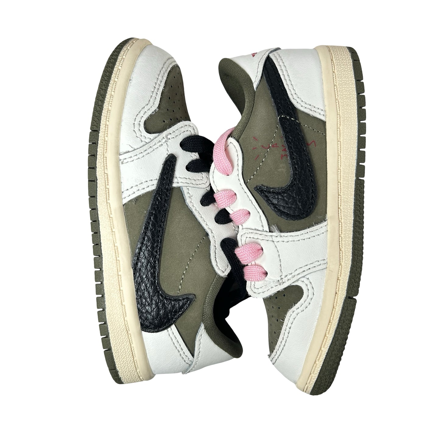 DO5441 200 Jordan 1 Retro Low OG SP Travis Scott Medium Olive (TD) [USED] - 8 C (VNDS)