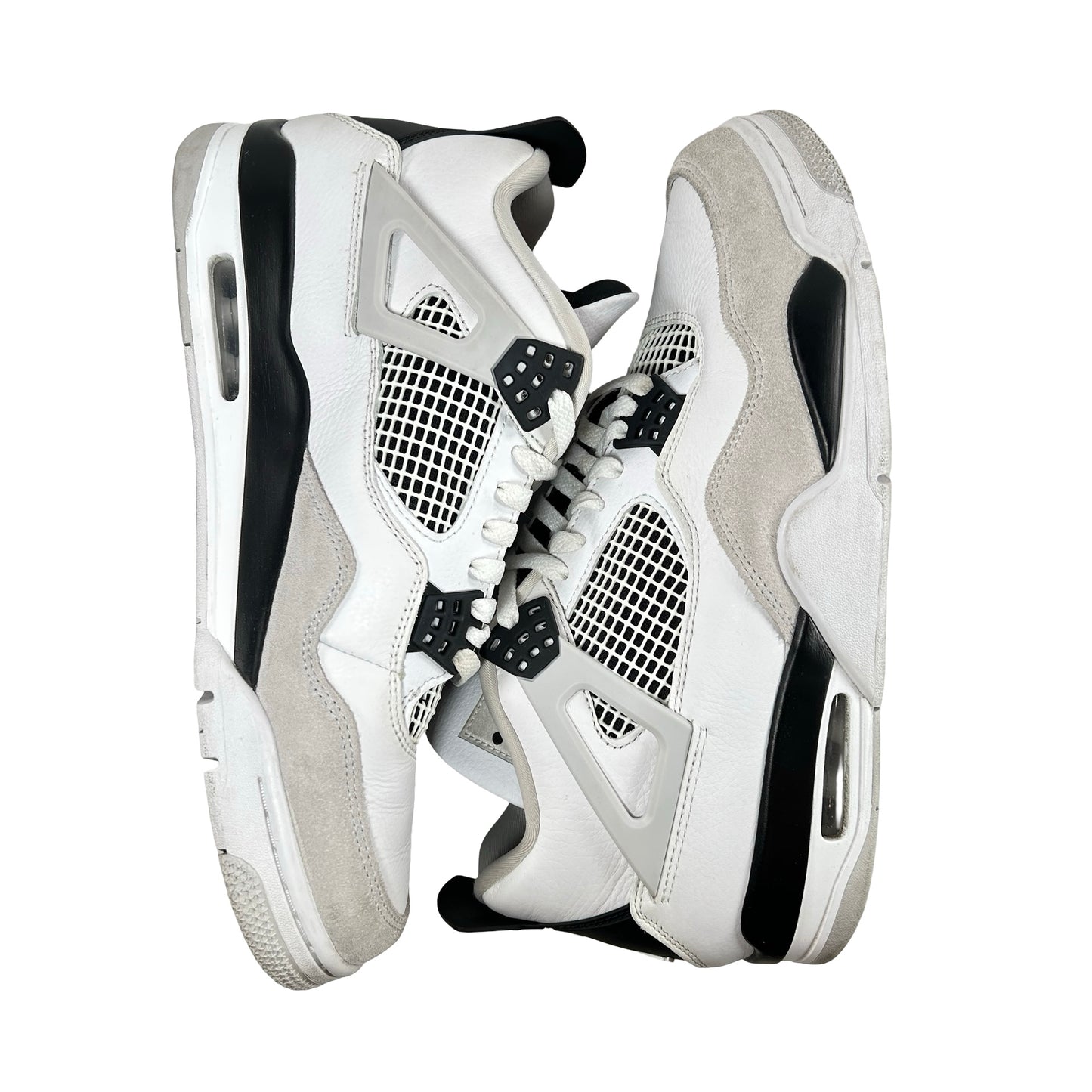 DH6927 111 Jordan 4 Retro Military Black [USED] - 11 M (Used) (No Box2)