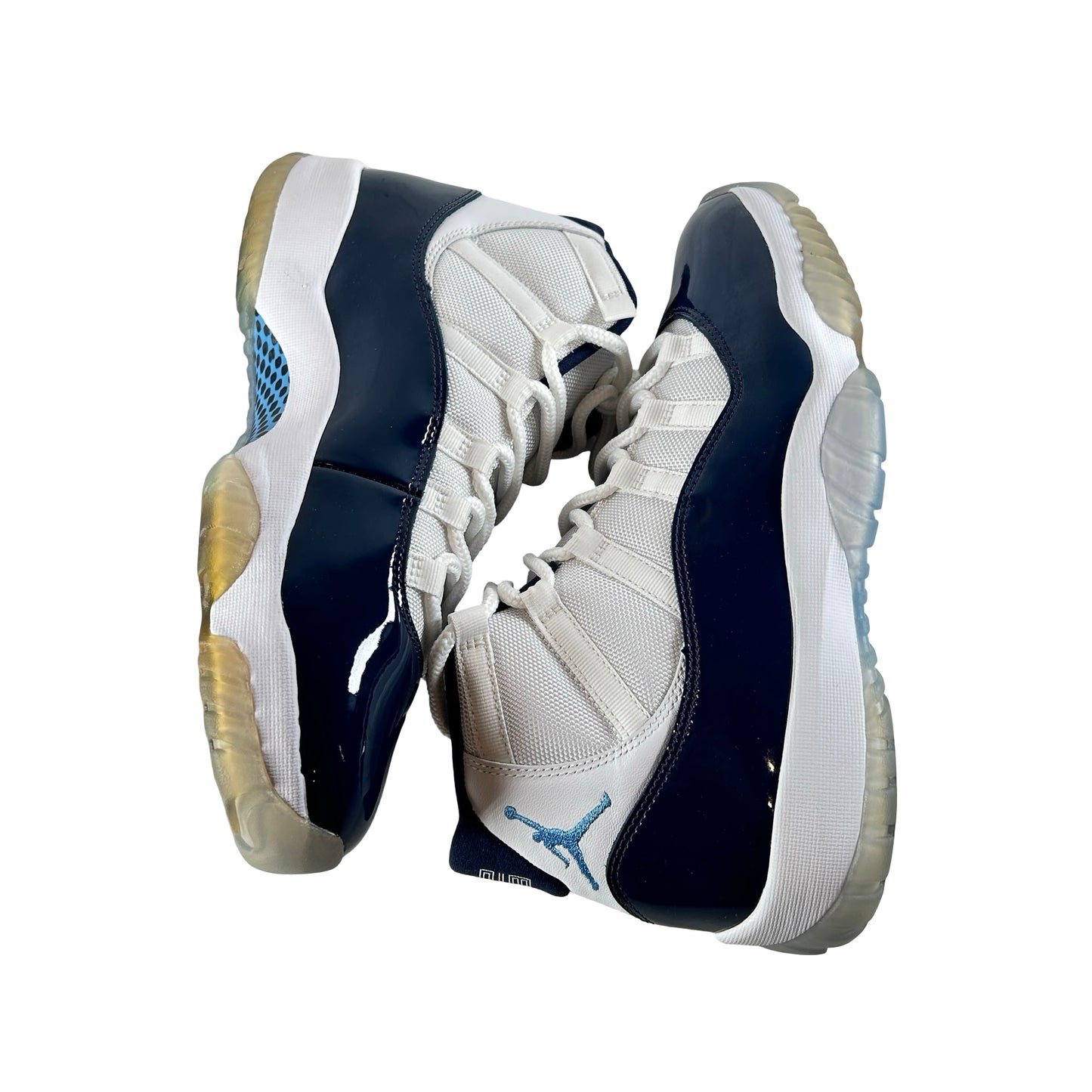 378037 123 Jordan 11 UNC Win Like 82 - 10 M (Yellowing)