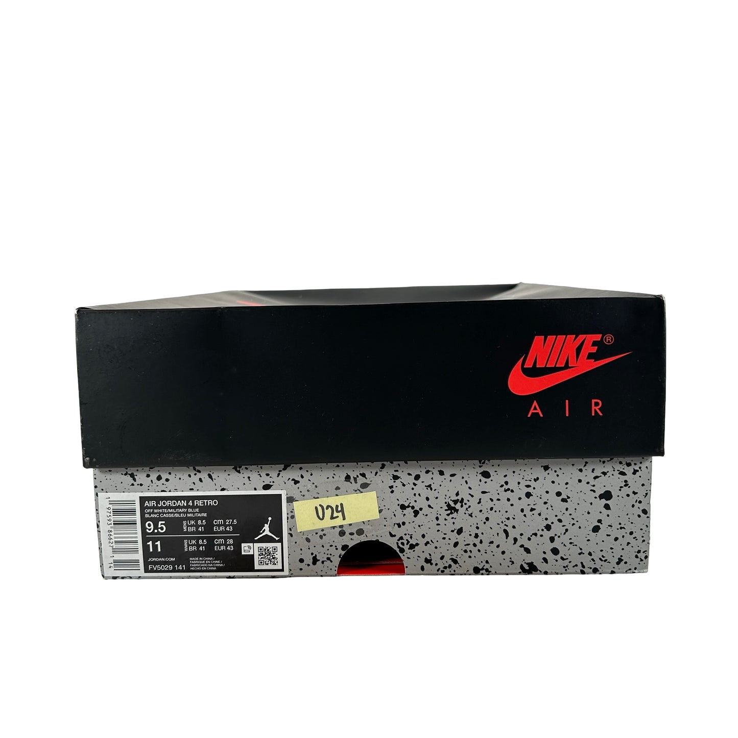 FV5029 141 Jordan 4 Retro Military Blue (2024) [USED] - 9.5 M (Used24)