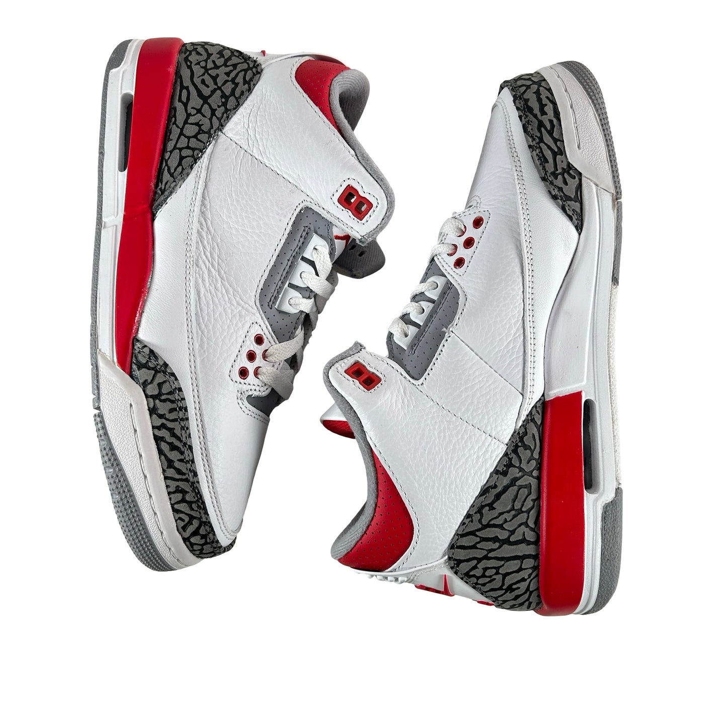 DM0967 160 Jordan 3 Retro Fire Red (2022) (GS) [USED] - 7 Y (Used4)