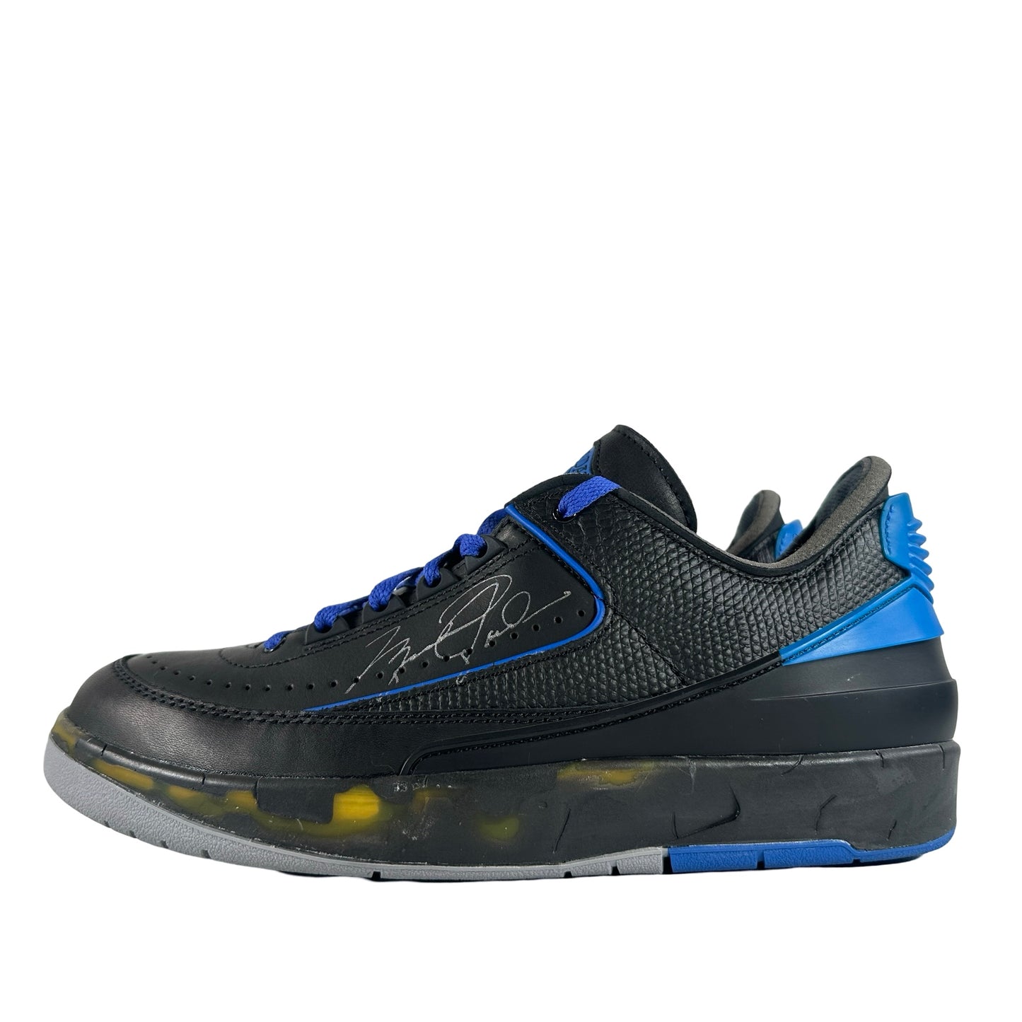 DJ4375 004 Jordan 2 Retro Low SP Off-White Black Blue [USED] - 8.5 M (Used)