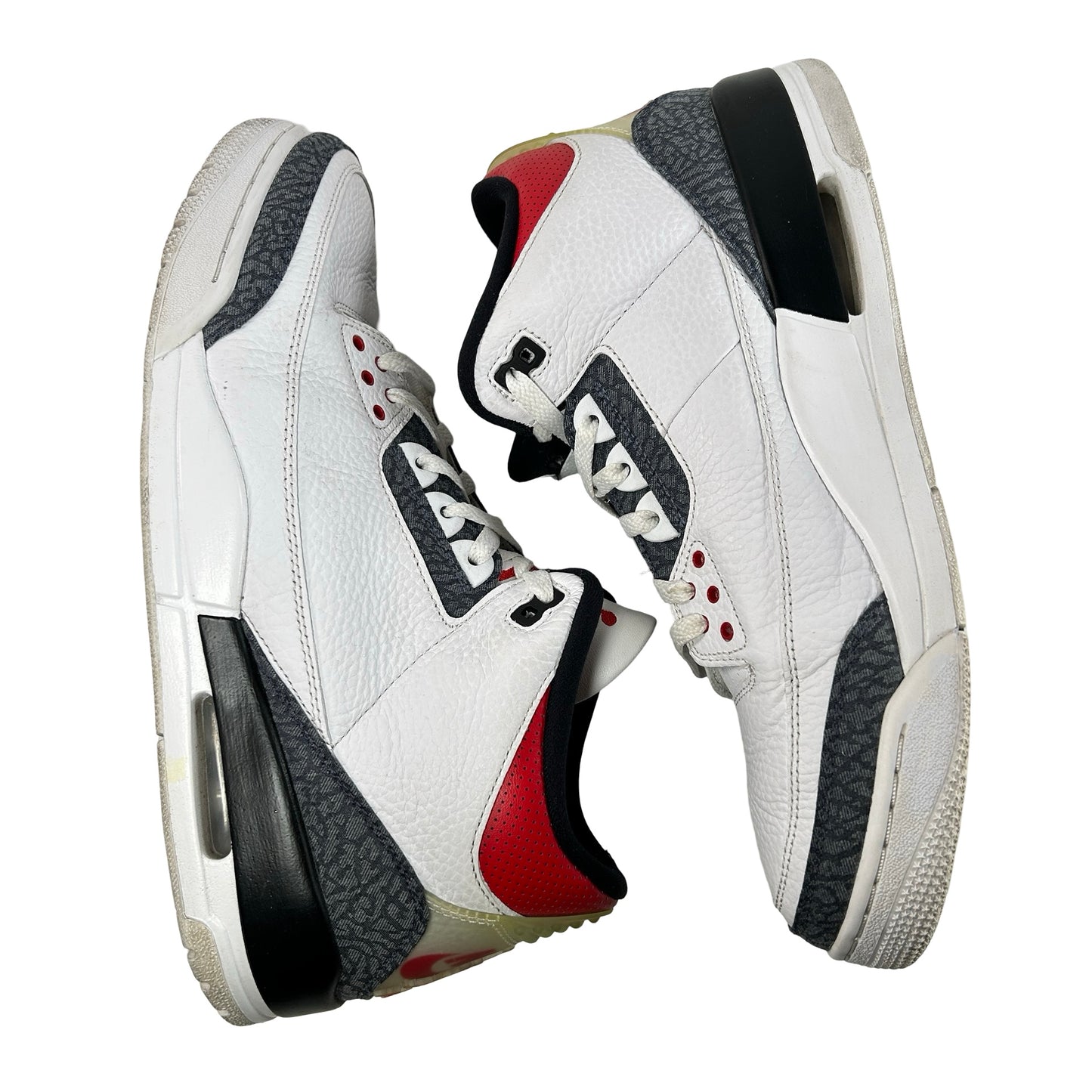 CZ6431 100 Jordan 3 Retro SE Fire Red Denim (2020) [USED] - 13 M (Used2)