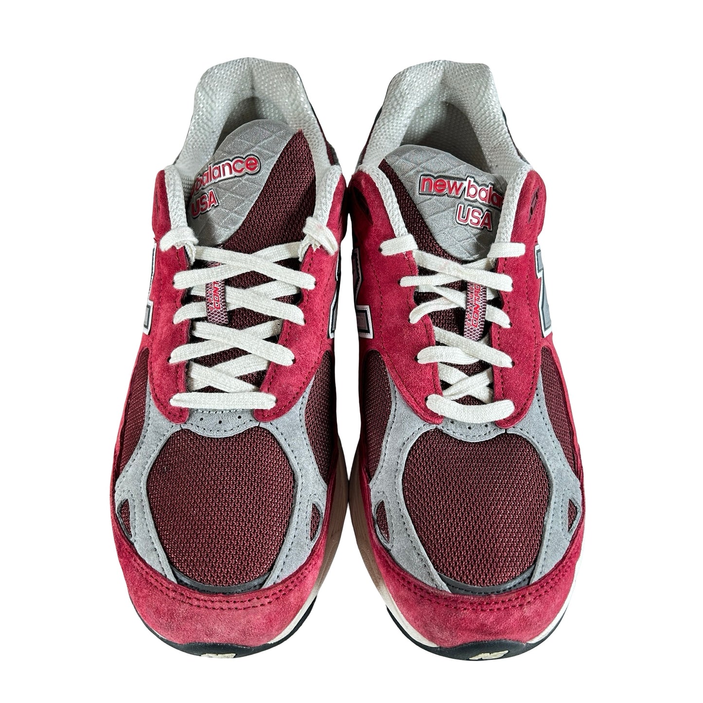 M990TF3 New Balance 990v3 MiUSA Teddy Santis Scarlet [USED] - 11 M (Used)