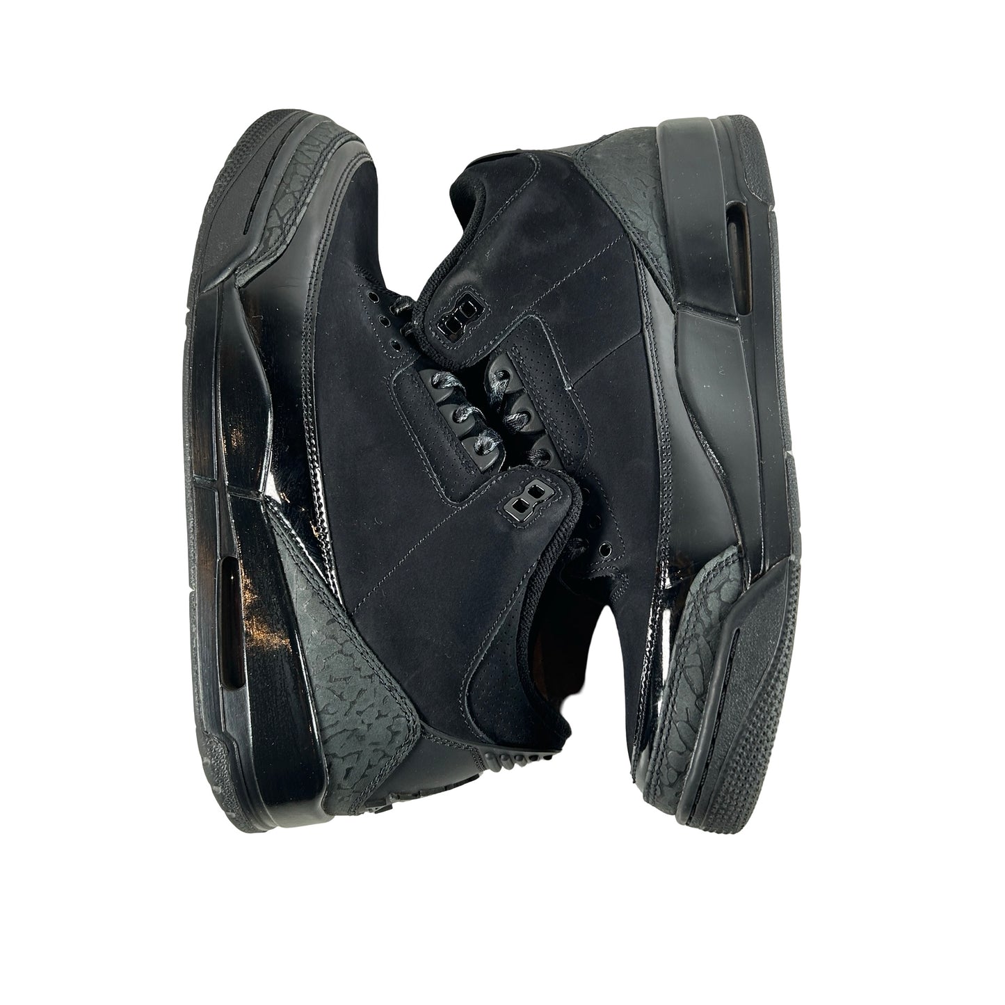 CT8532 001 Jordan 3 Retro Black Cat (2025) [USED] - 9.5 M (Used12)