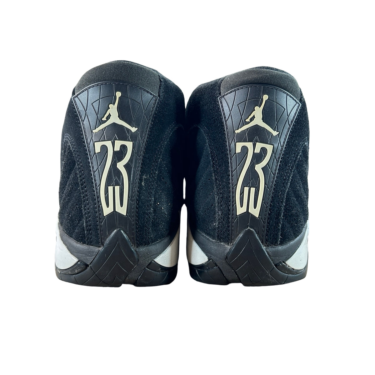 487471 016 Jordan 14 Retro Black White [USED] - 11.5 M (Used)
