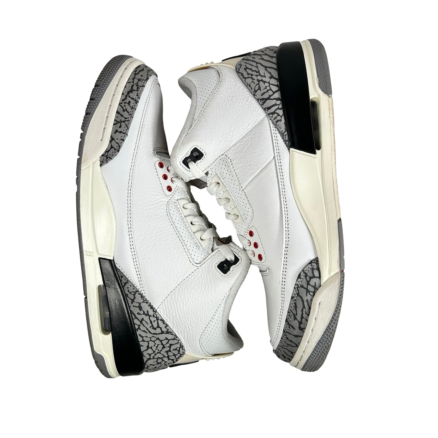 DN3707 100 Jordan 3 Retro White Cement Reimagined [USED] - 8.5 M (Used12)