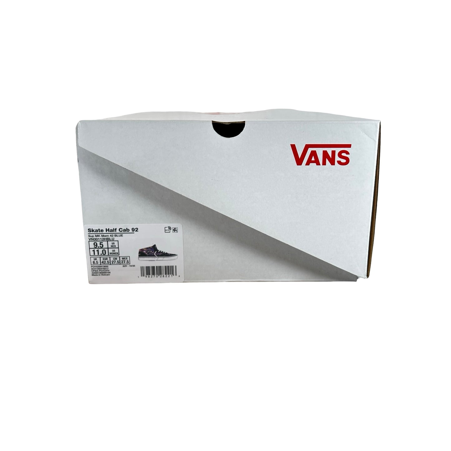 VN00112HBLU Vans Half Cab Supreme x Mike Kelley Black [USED] - 9.5 M (Used)