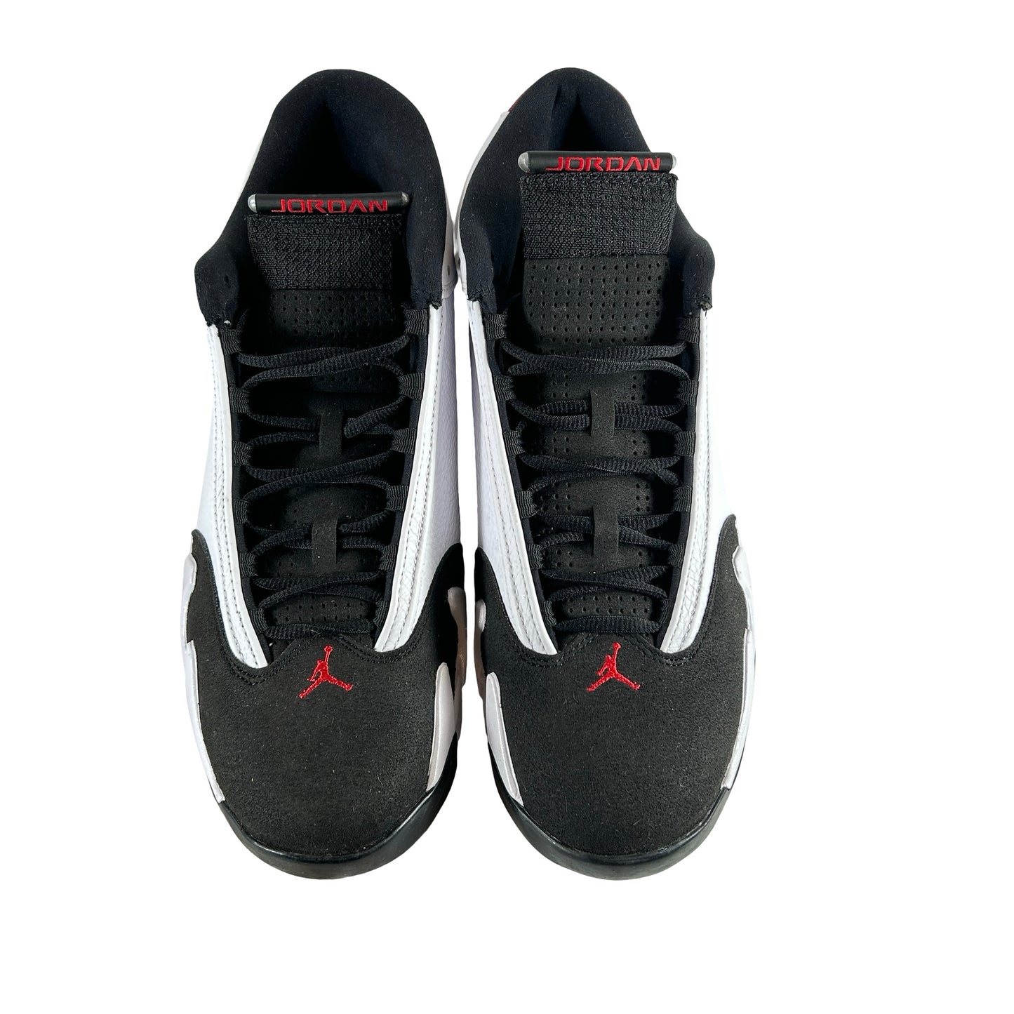 487471 160 Jordan 14 Retro Black Toe (2024) [USED] - 13 M (Used) (No Insoles)