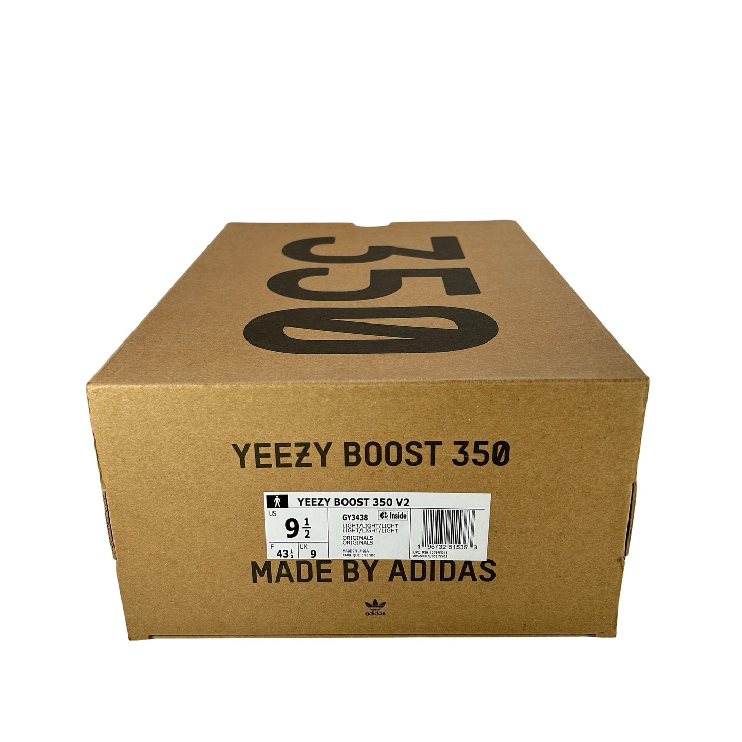 GY3438 adidas Yeezy Boost 350 V2 Light [USED] - 9.5 M (Used)