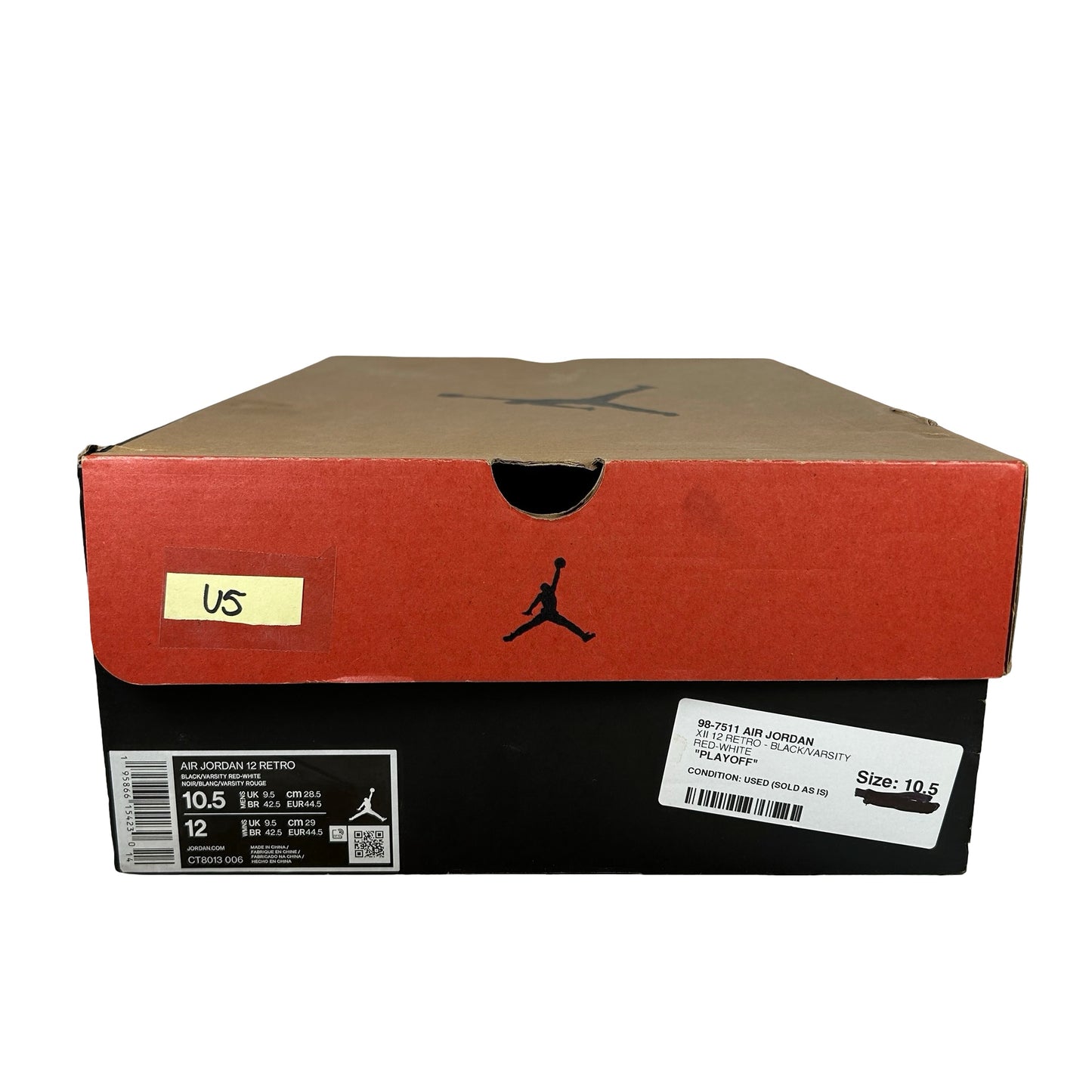 CT8013 006 Jordan 12 Retro Playoffs (2022) [USED] - 10.5 M (Used5)