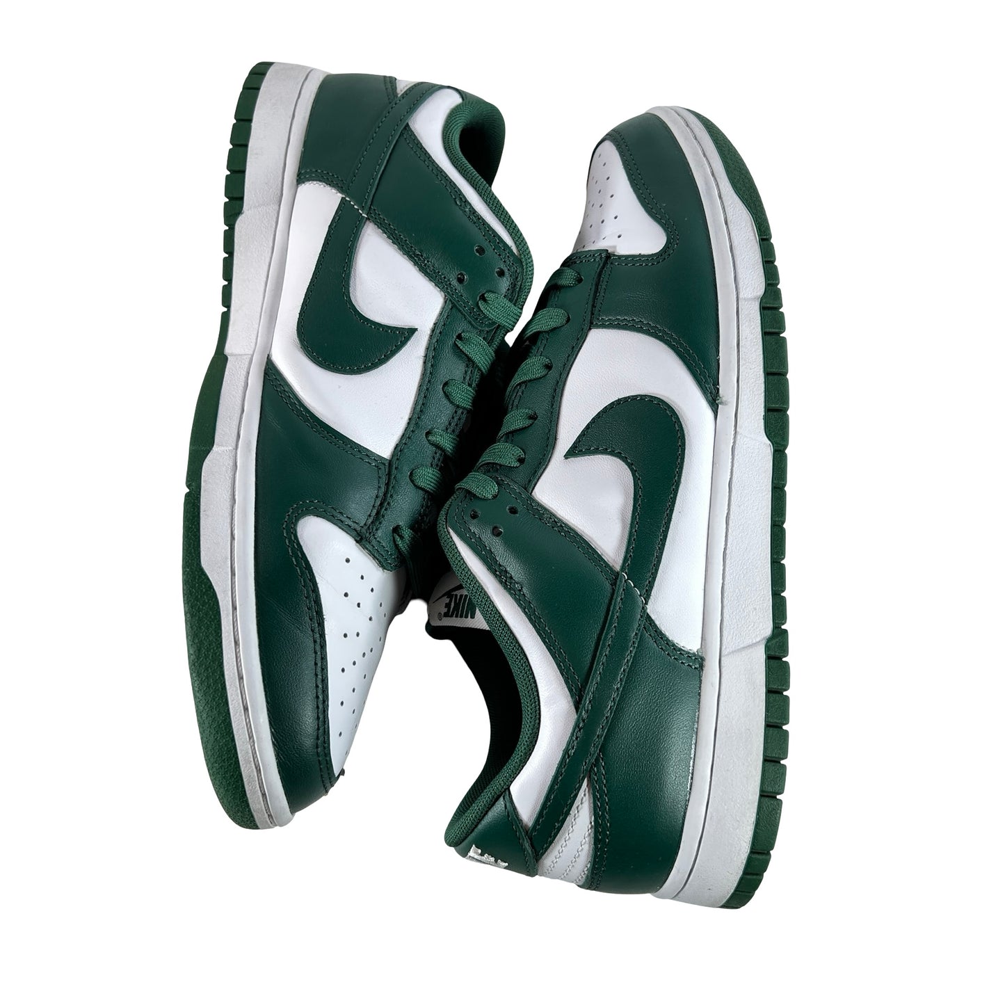 DD1391 101 Nike Dunk Low Michigan State [USED] - 10 M (Used2)