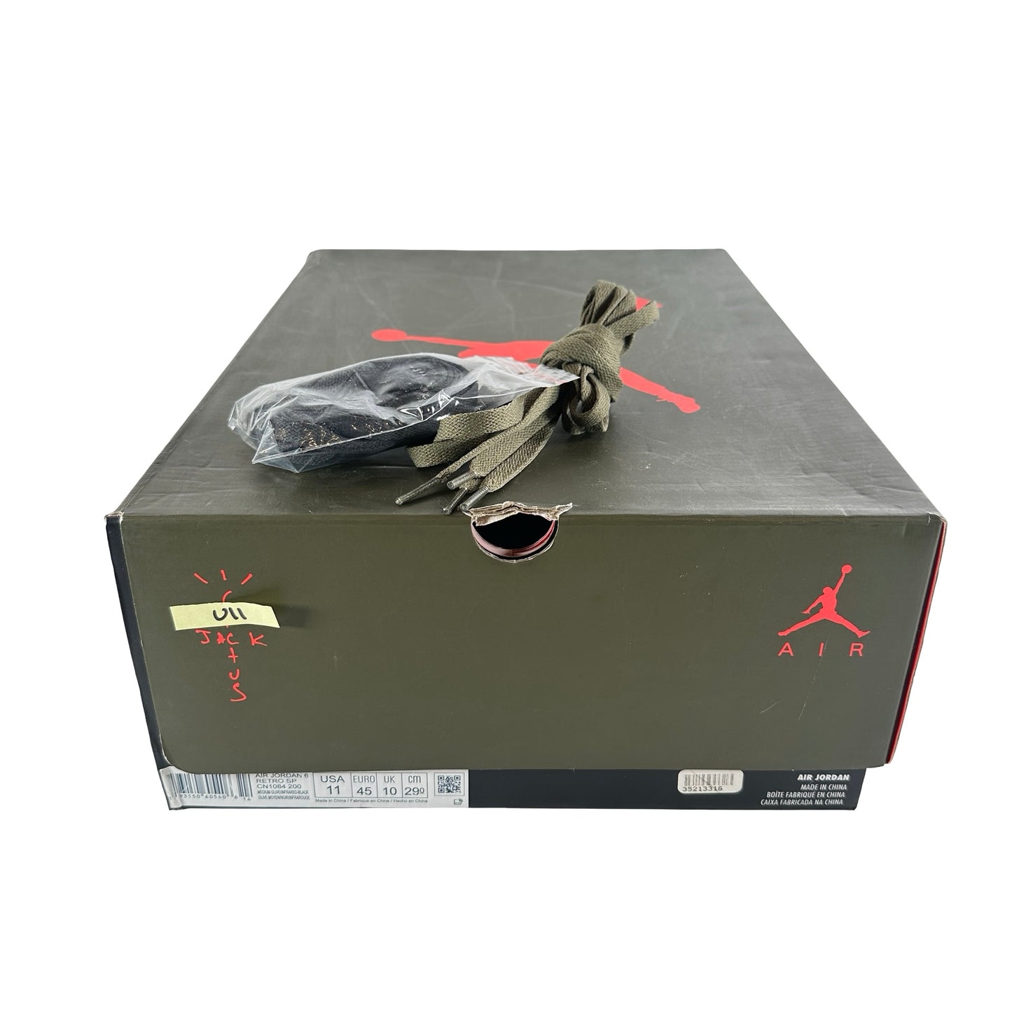 CN1084 200 Jordan 6 Retro Travis Scott [USED] - 11 M (Used11)