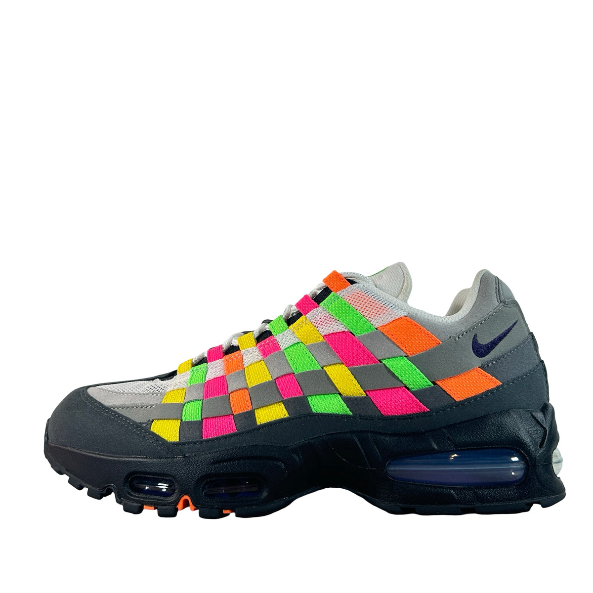IB3695 100 Nike Air Max 95 Big Bubble Woven Multi [USED] - 9.5 M (Used)