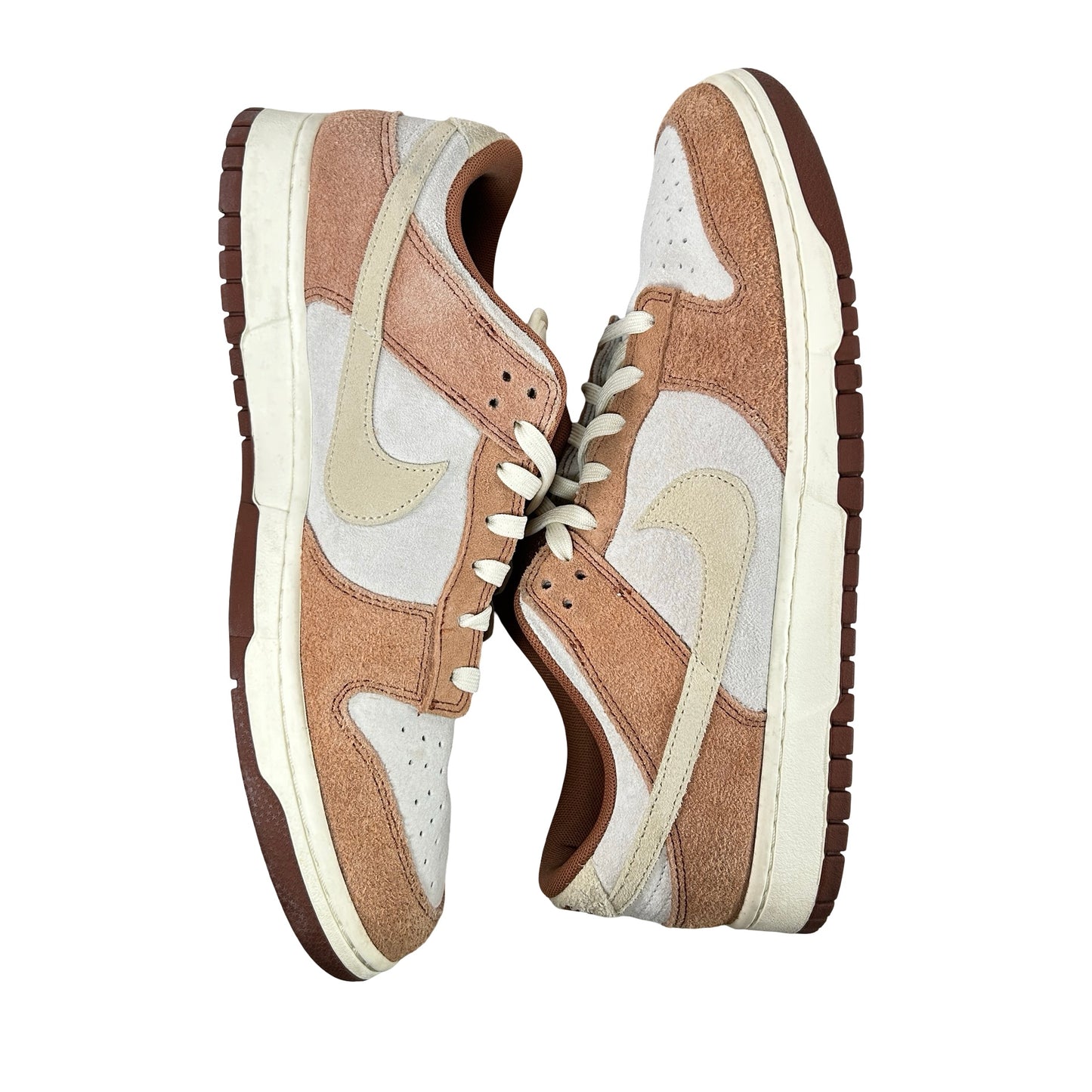 DD1390 100 Nike Dunk Low Medium Curry [USED] - 12 M (Used) (No Box)